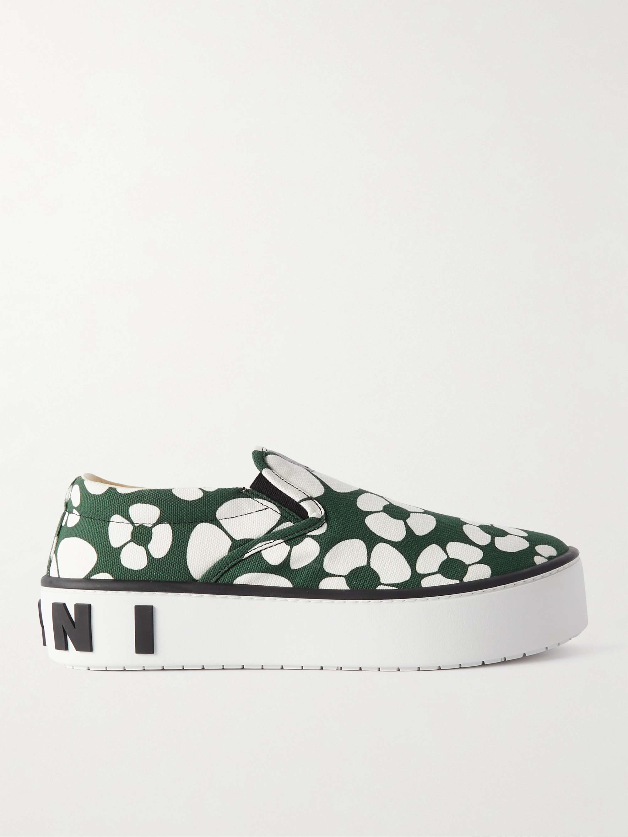 MARNI + Carhartt WIP Floral-Print Canvas Slip-On Sneakers | MR PORTER