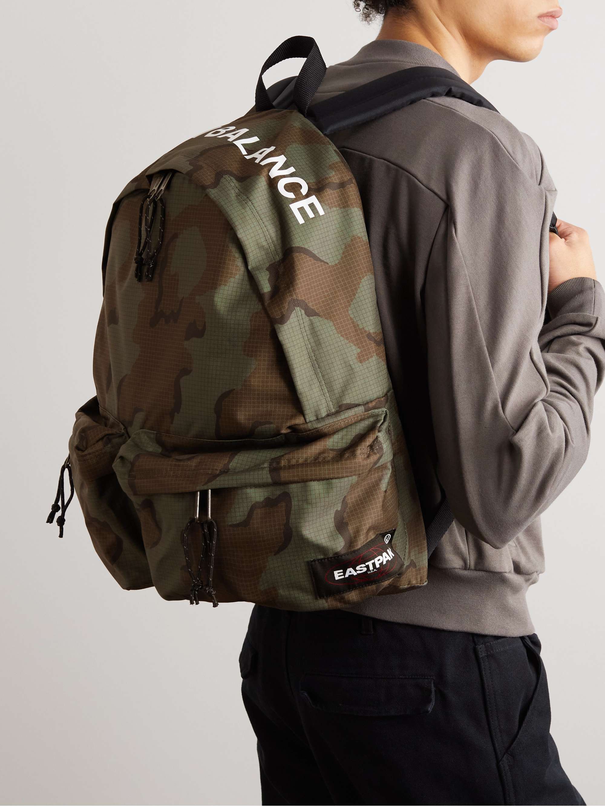 Green + Eastpak Chaos Balance Camouflage-Print Ripstop Backpack |  UNDERCOVER | MR PORTER