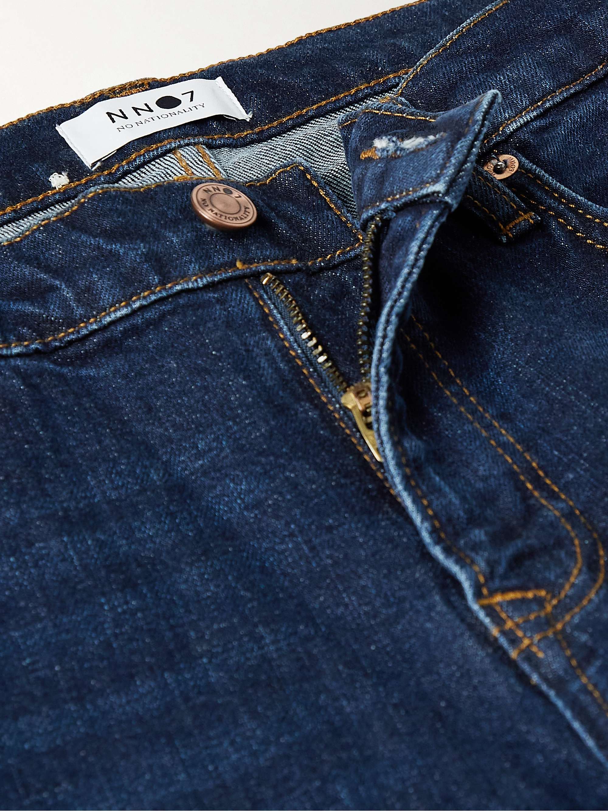 NN07 Slater 1838 Slim-Fit Tapered Distressed Jeans | MR PORTER