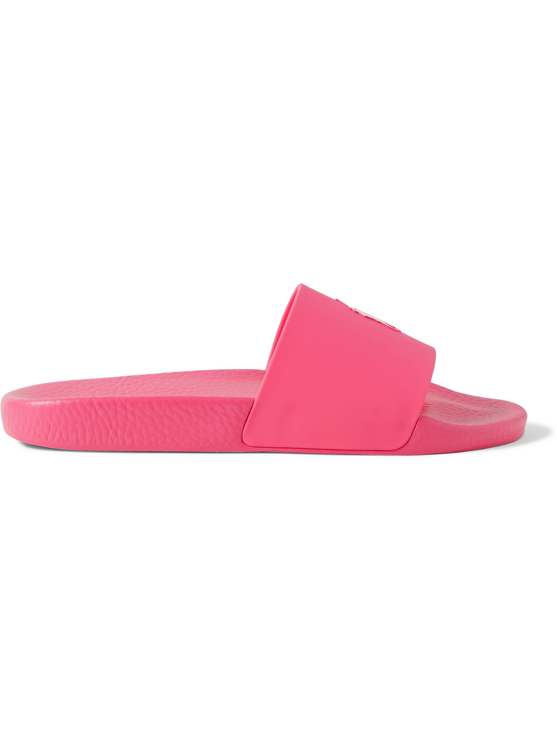 Polo Ralph Lauren - Logo-Embossed Rubber Slides - Men - Pink - UK 10 for Men