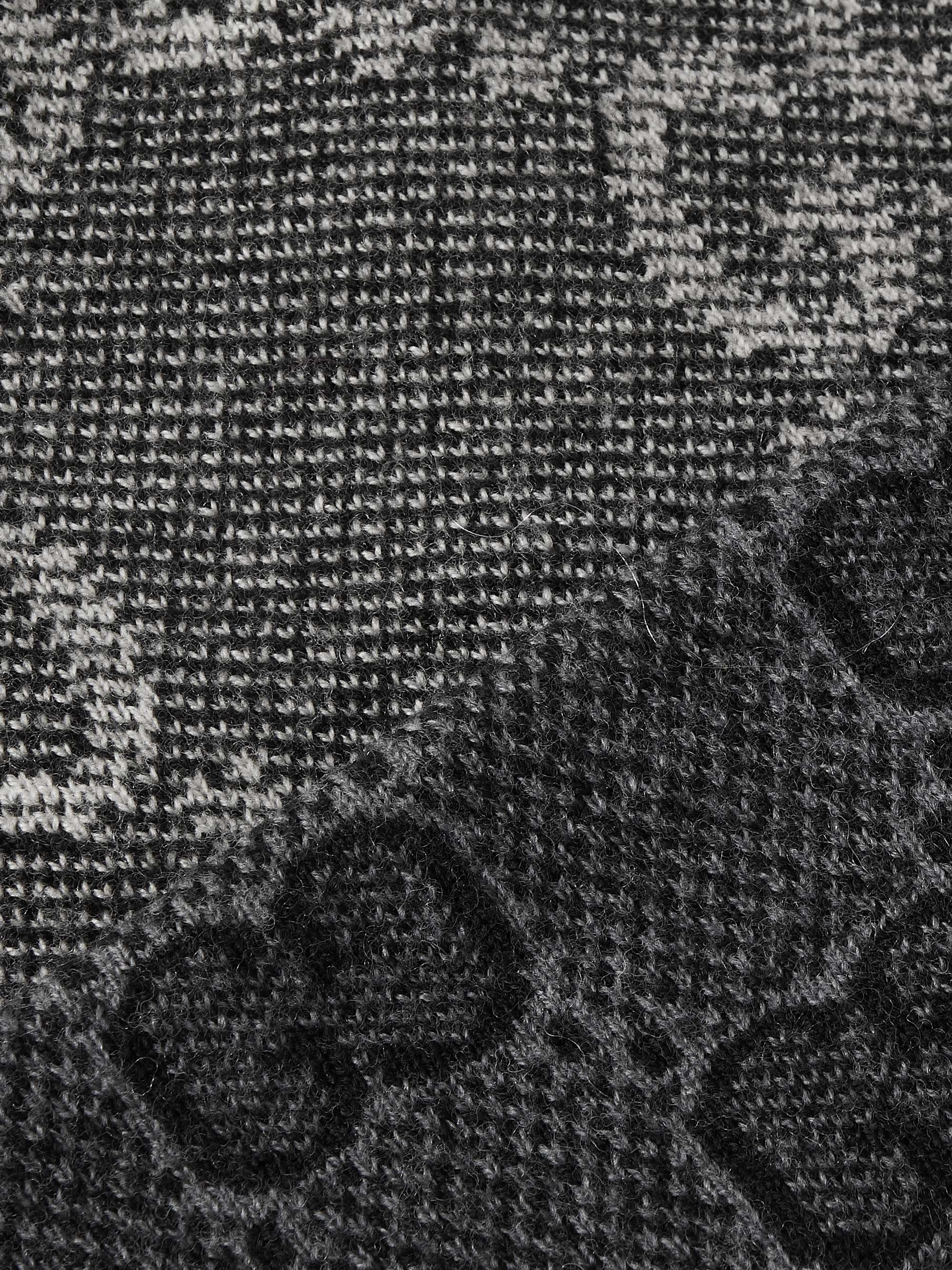 GUCCI Logo-Jacquard Wool Beanie | MR PORTER