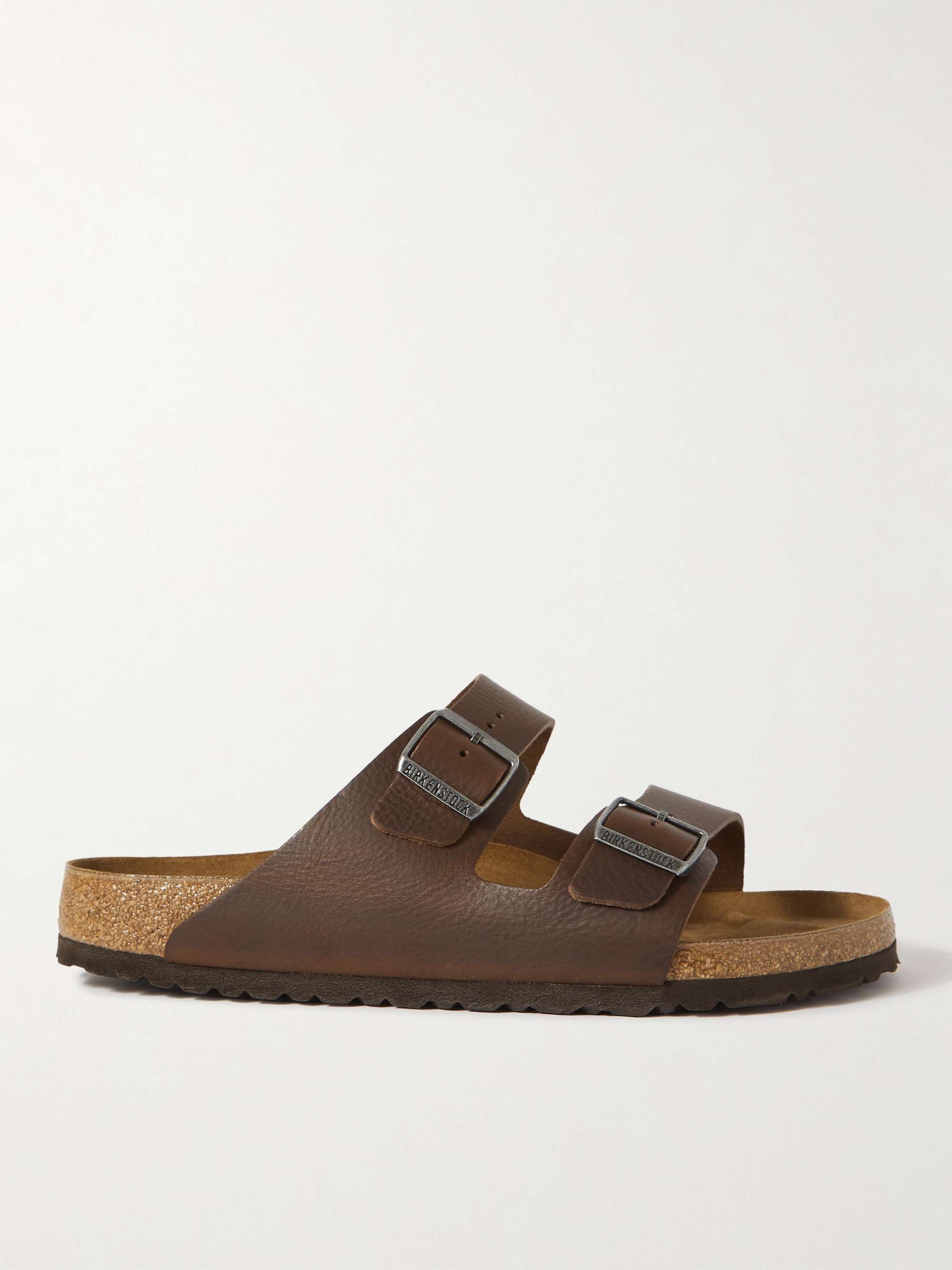 Brown Arizona Leather Sandals | BIRKENSTOCK | MR PORTER
