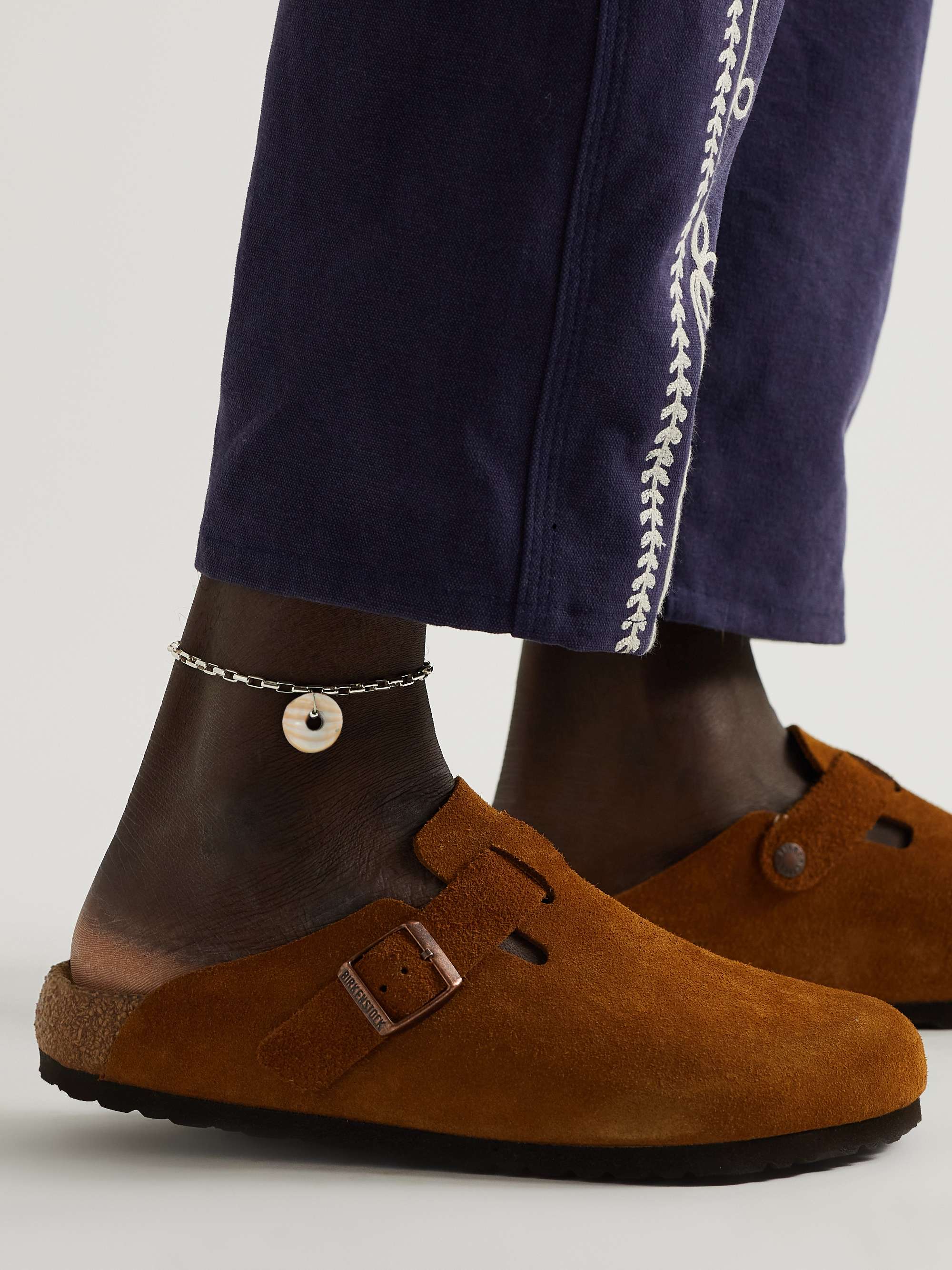 غير معروف حذاء إسبادريل Cevio من جلد السويد مطرّز بشعار العلامة | POLO  RALPH LAUREN | MR PORTER