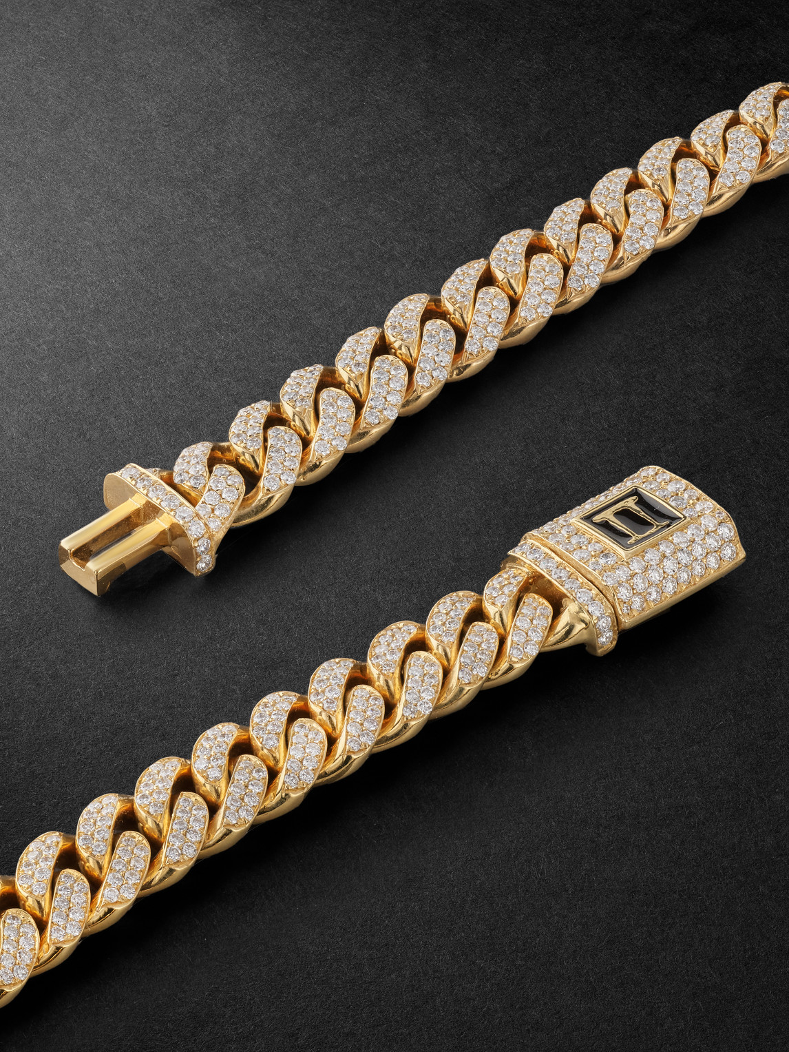 Shop Greg Yuna Gold Diamond Chain Necklace