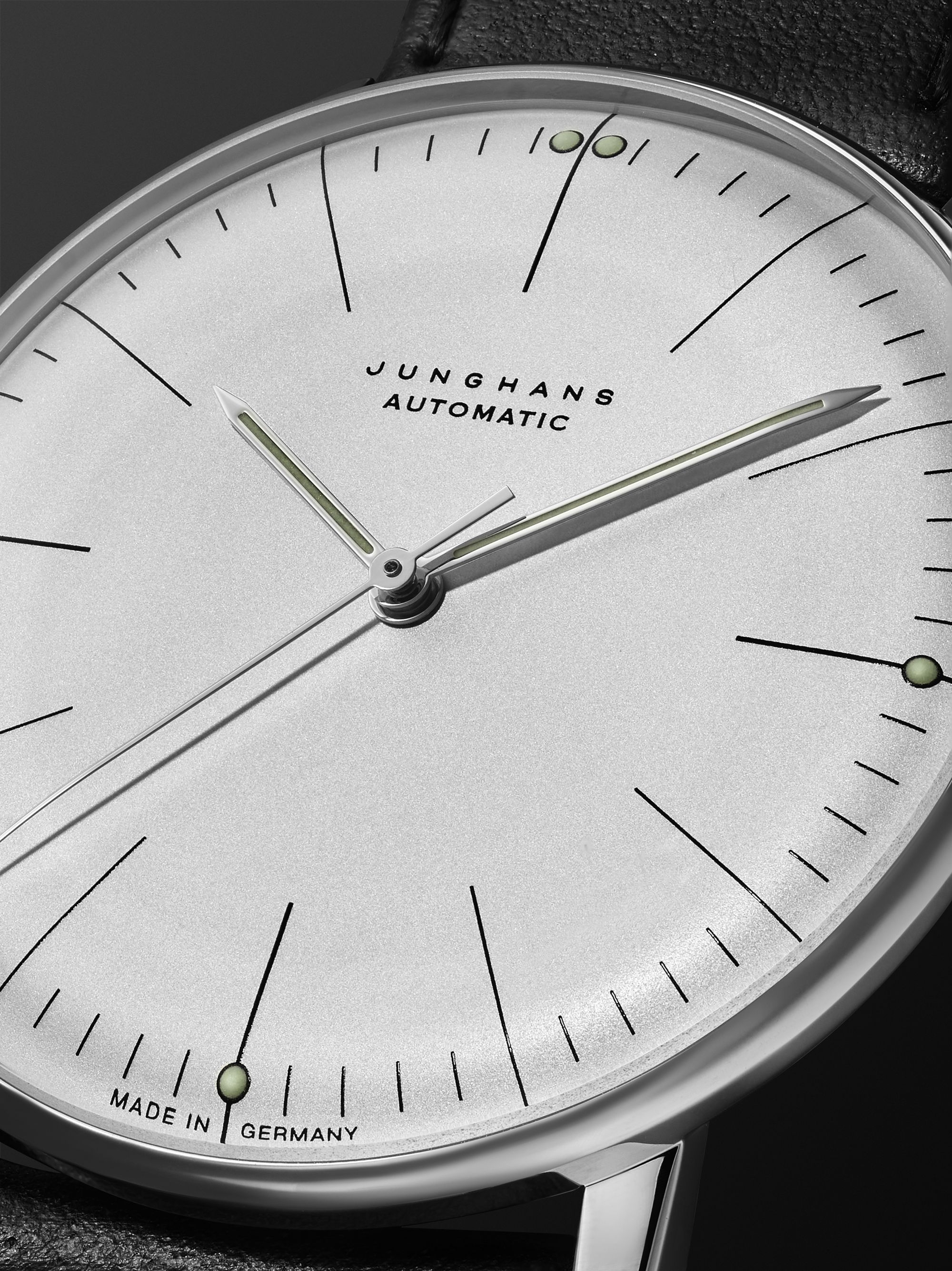 JUNGHANS Max Bill Automatic 38mm Stainless Steel and Leather Watch, Ref.  No. 027/3501.02 | MR PORTER