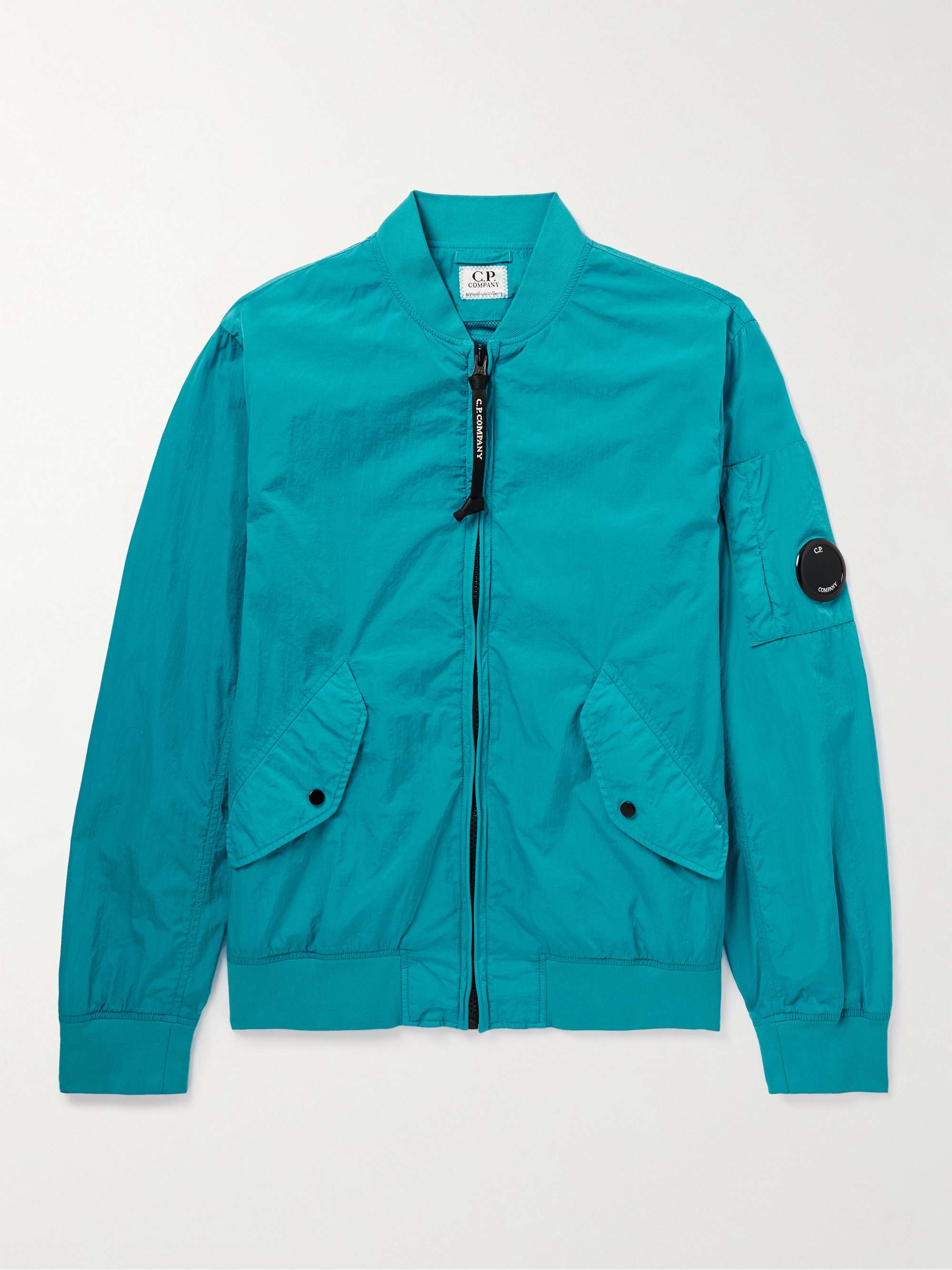 C.P. COMPANY KIDS Ages 12-14 Garment-Dyed Chrome-R Bomber Jacket | MR PORTER