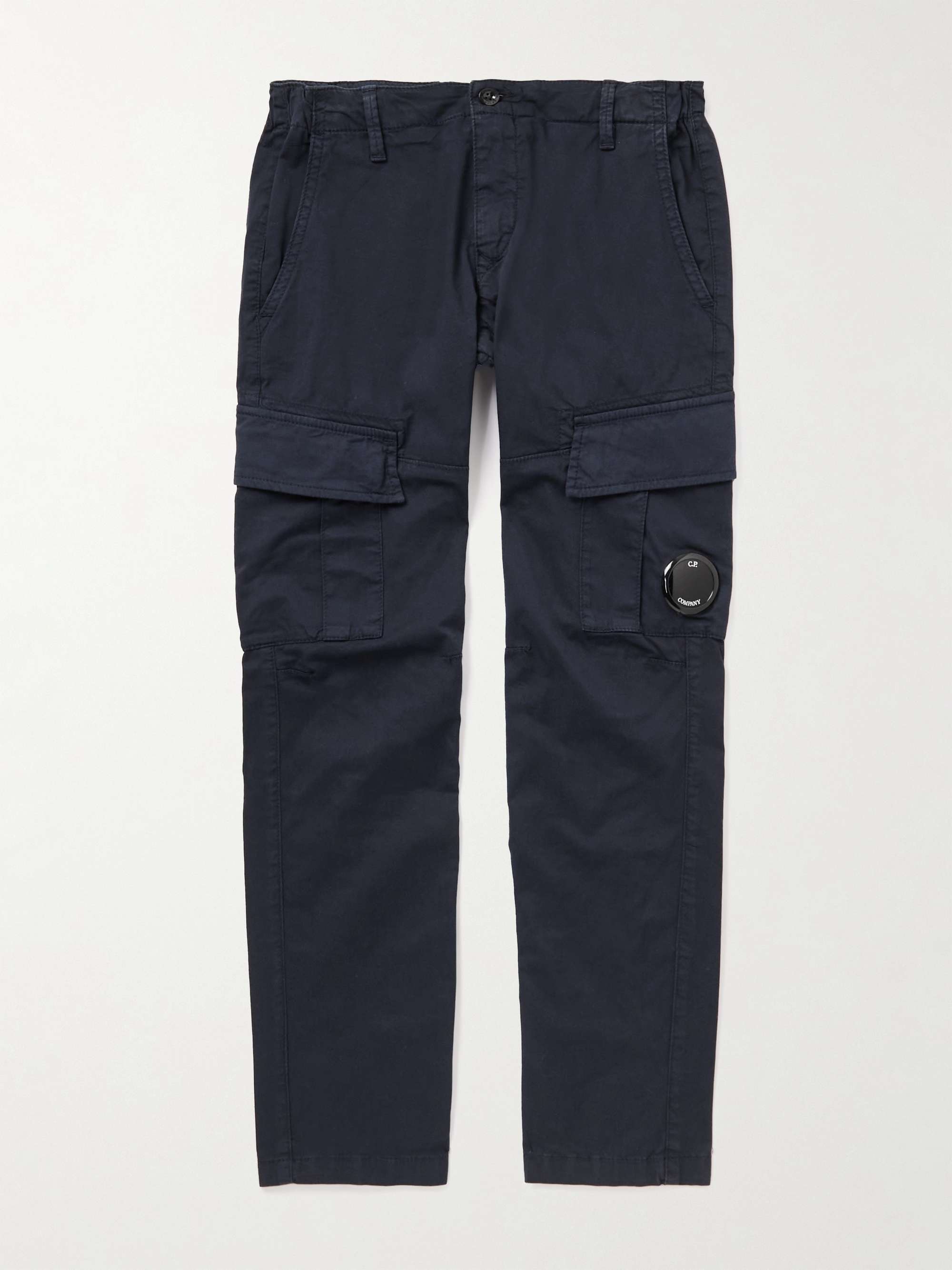 C.P. COMPANY KIDS Ages 8-10 Garment-Dyed Stretch-Cotton Gabardine Cargo  Trousers | MR PORTER