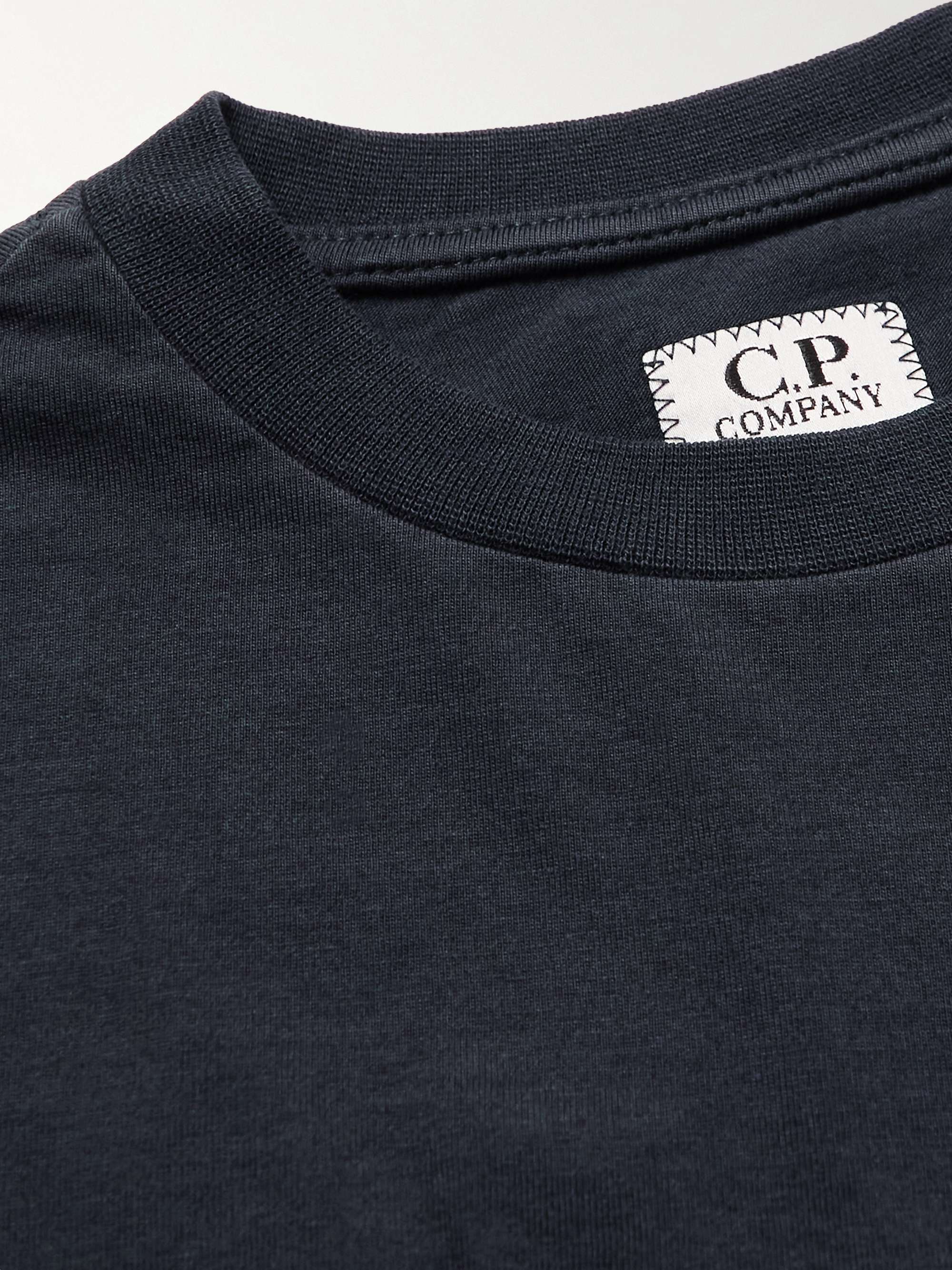 Navy Ages 12-14 Logo-Print Cotton-Jersey T-Shirt | C.P. COMPANY KIDS | MR  PORTER