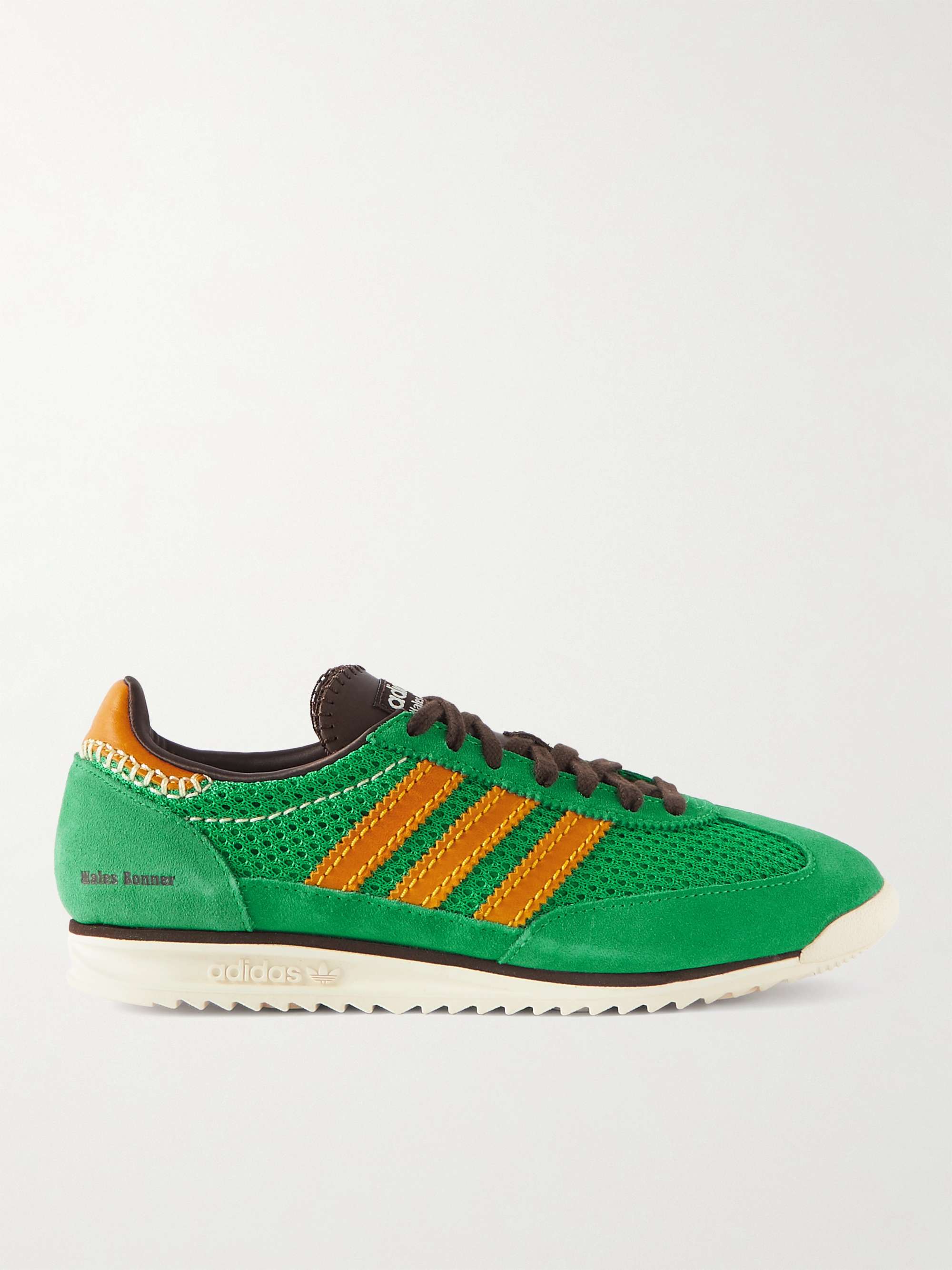 ADIDAS CONSORTIUM + Wales Bonner SL72 Suede and Mesh Sneakers for Men | MR  PORTER