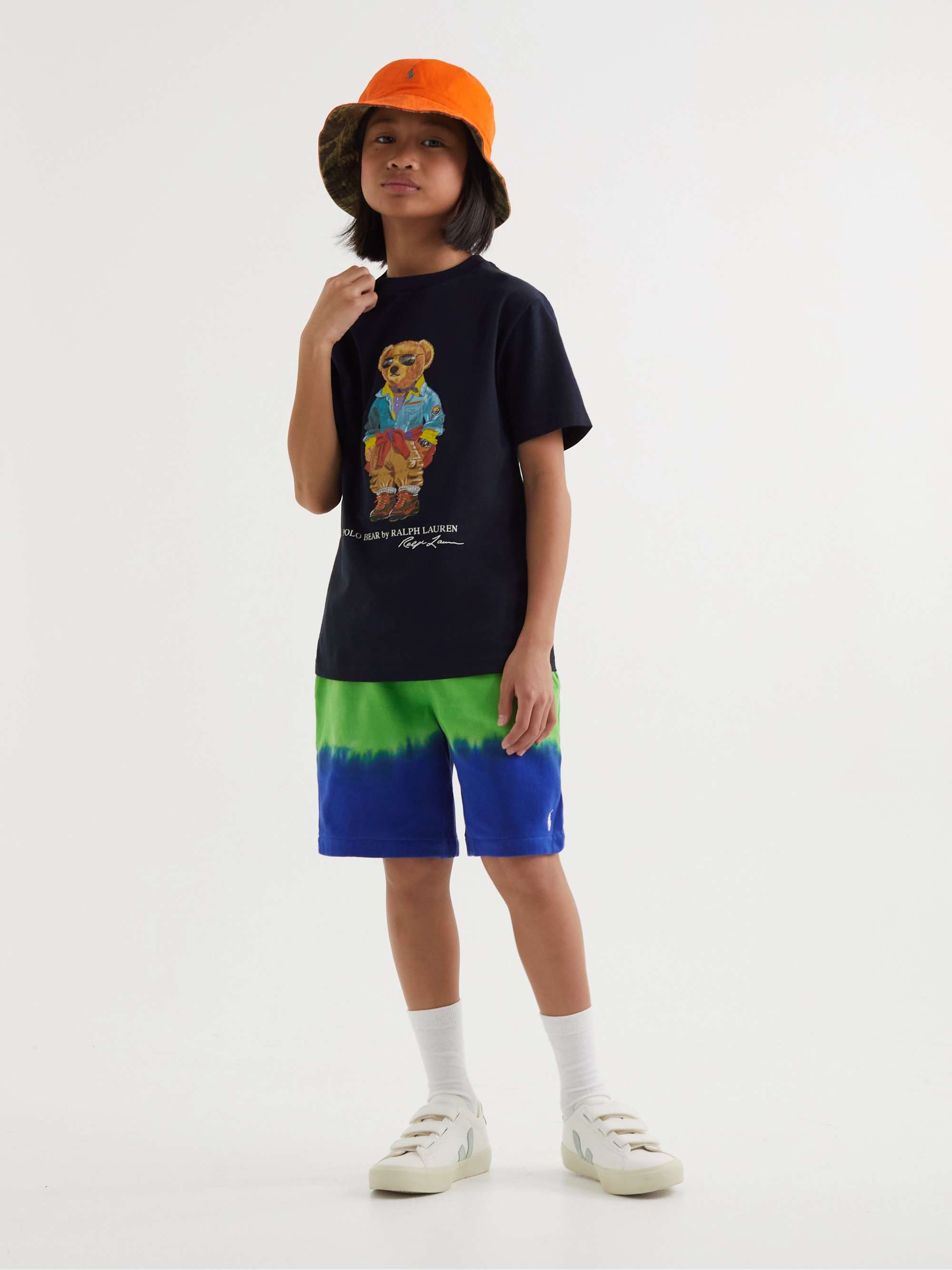 POLO RALPH LAUREN KIDS Printed Cotton-Jersey T-Shirt | MR PORTER
