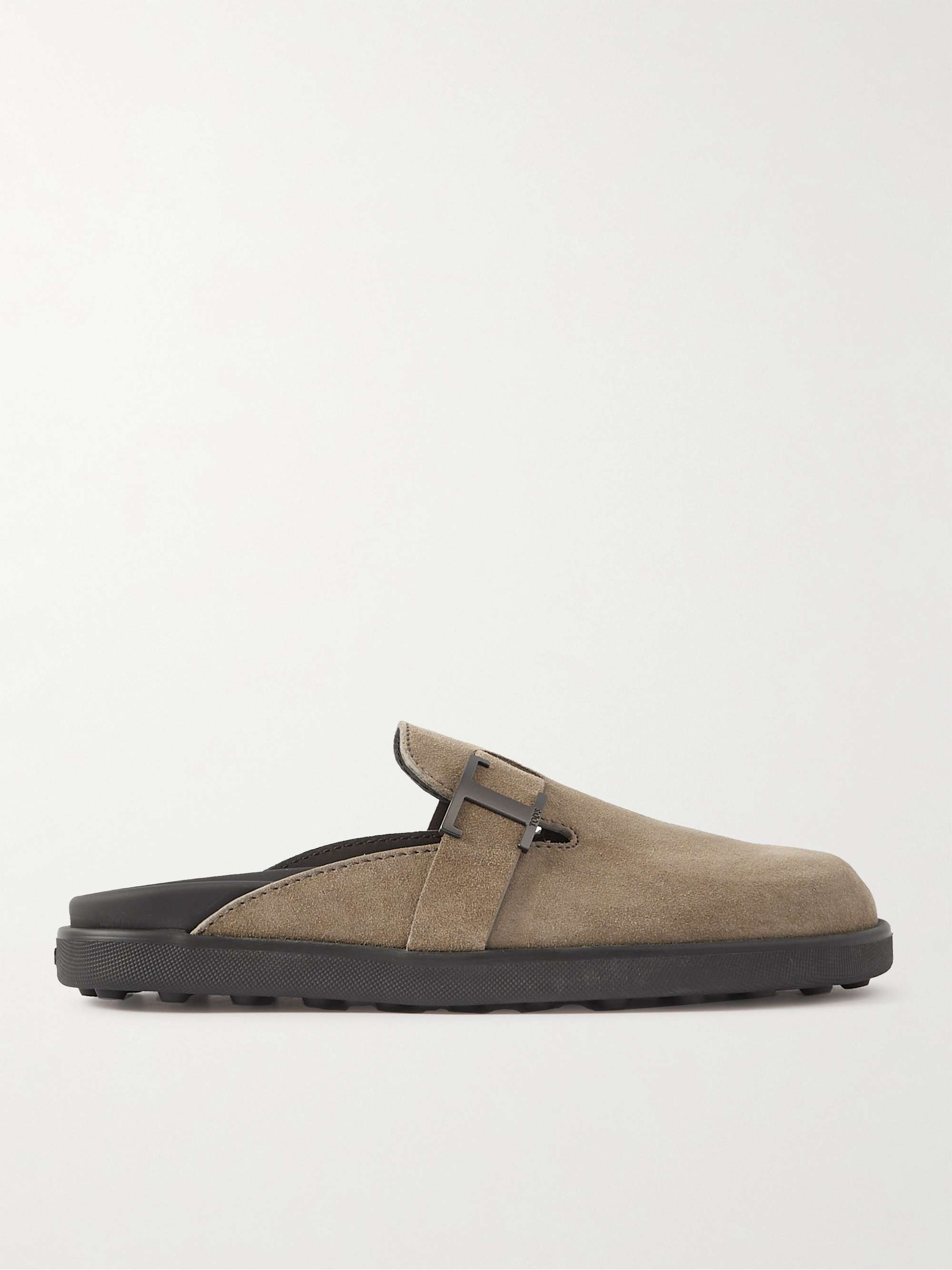 TOD'S T Timeless Suede Mules for Men | MR PORTER