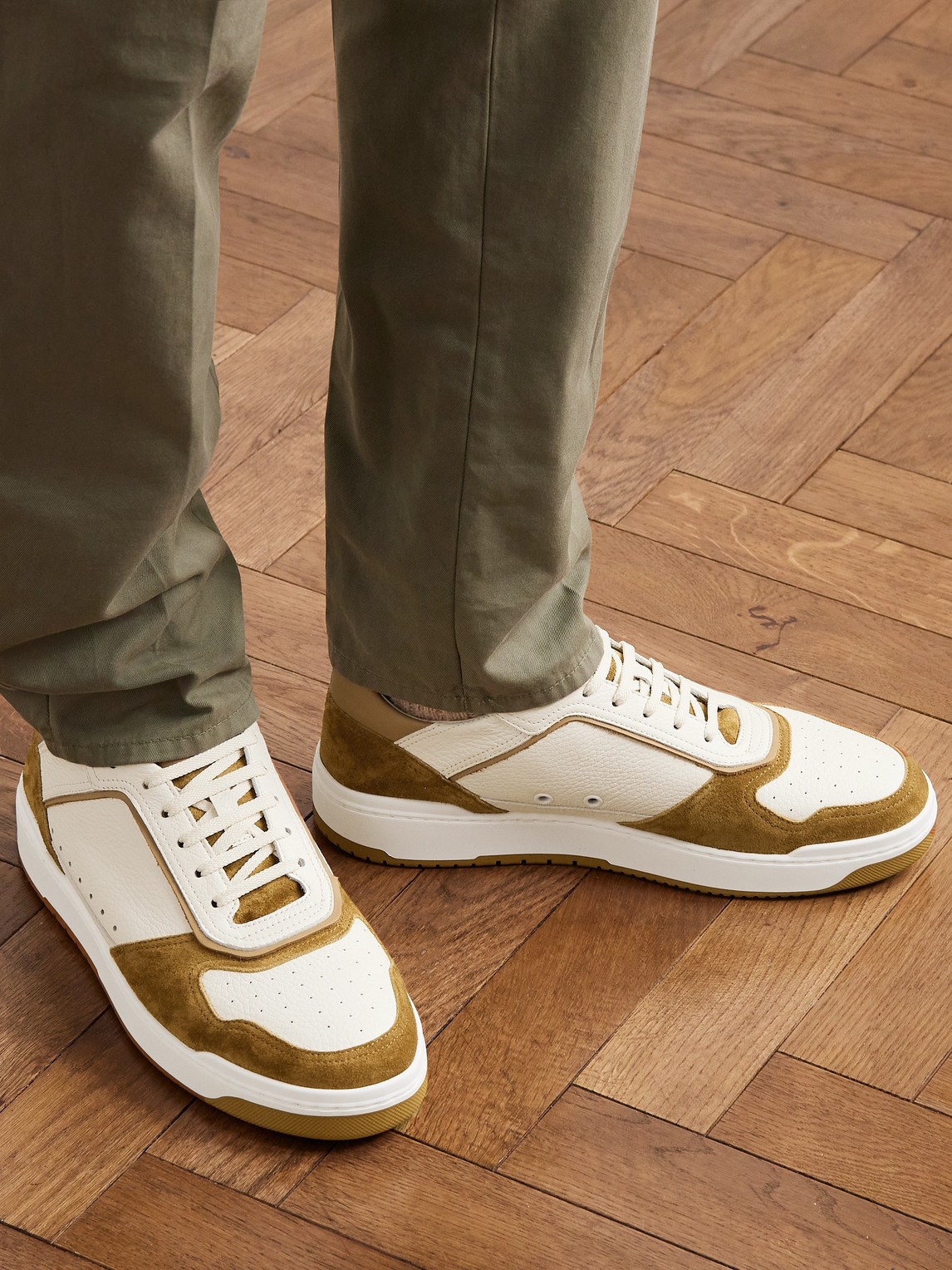 Louis Vuitton Run Away Sneaker On Feet 