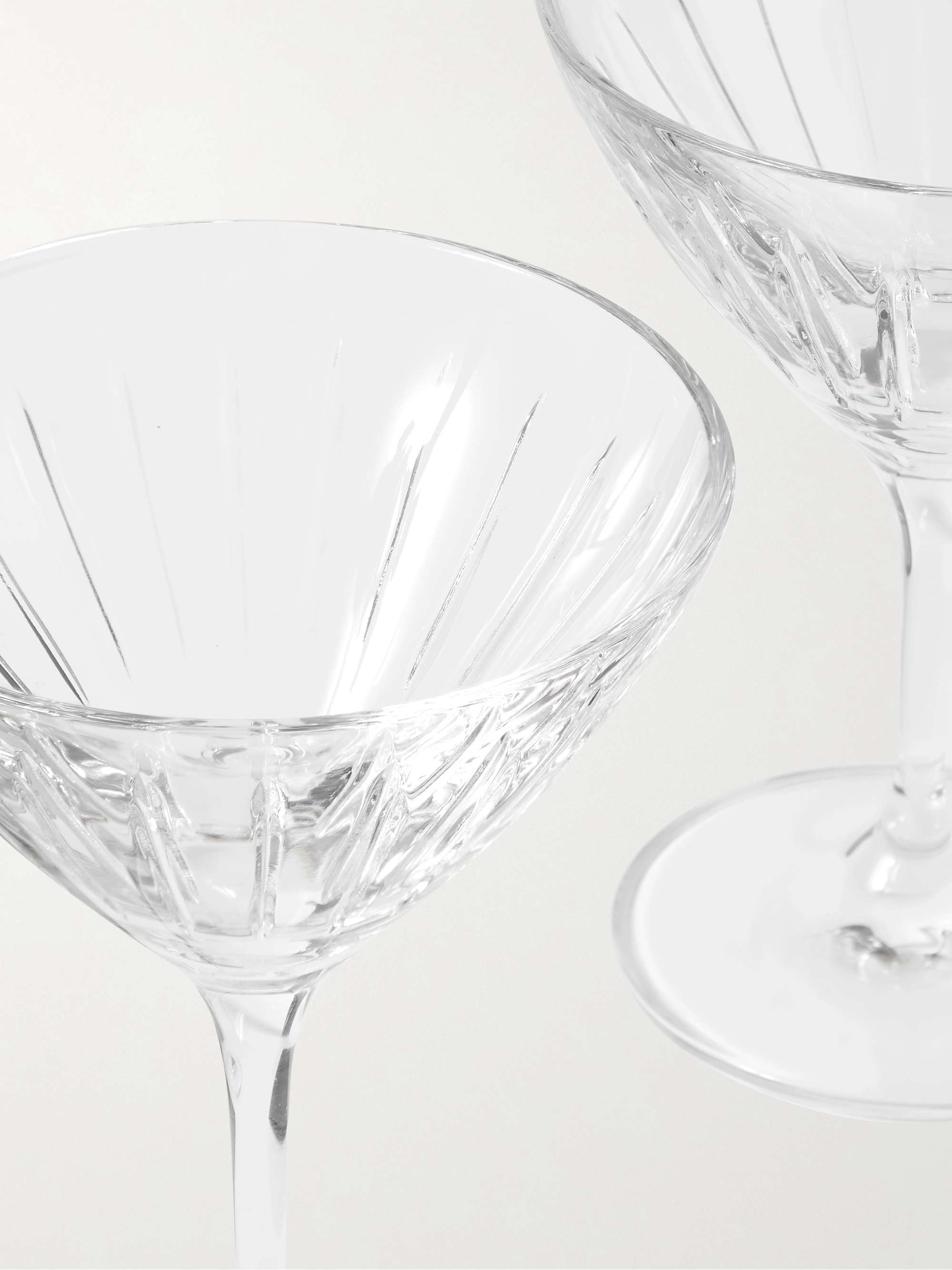 SOHO HOME Roebling set of four crystal highball glasses
