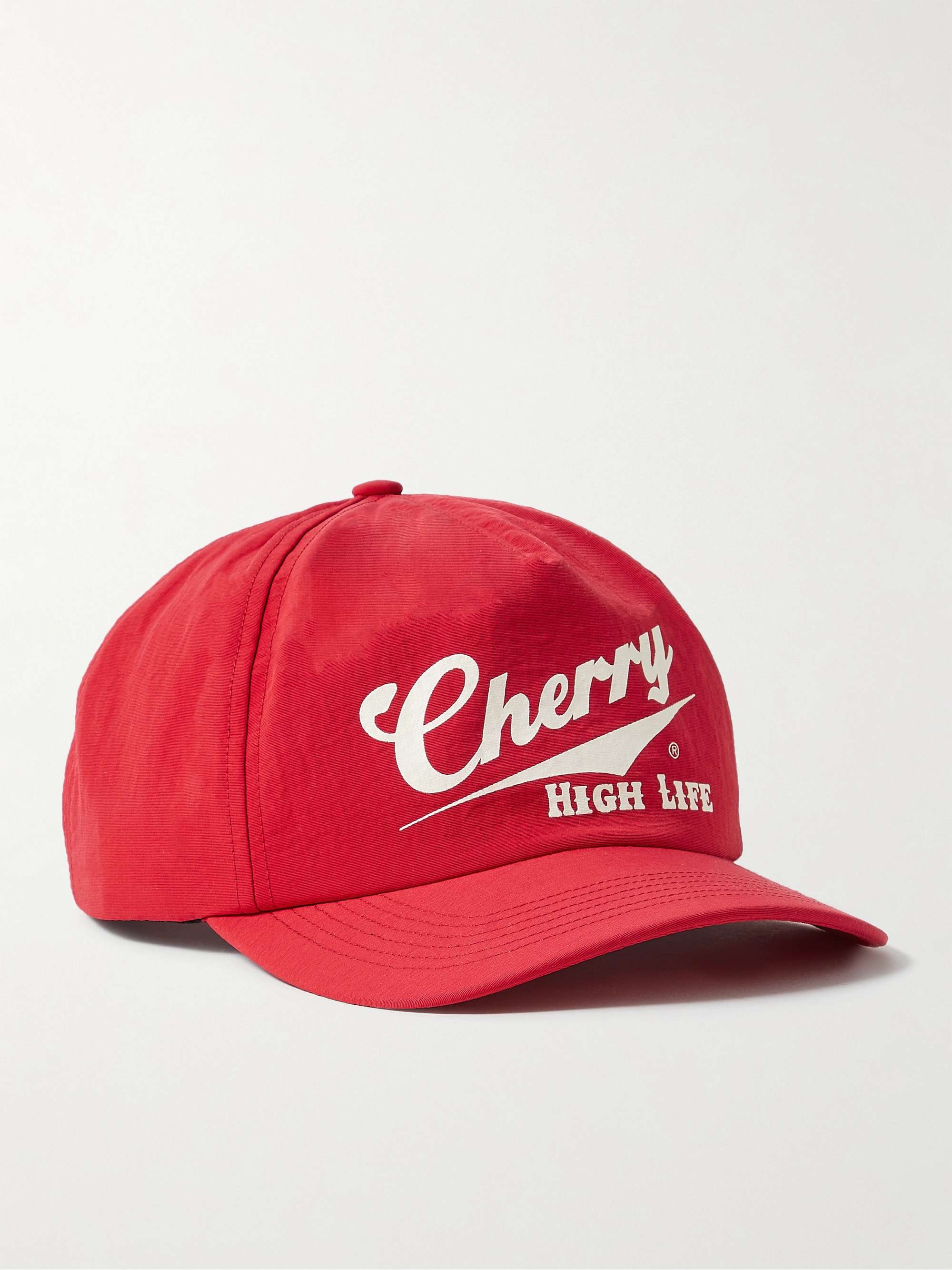 CHERRY LA Logo-Print Twill Trucker Hat | MR PORTER
