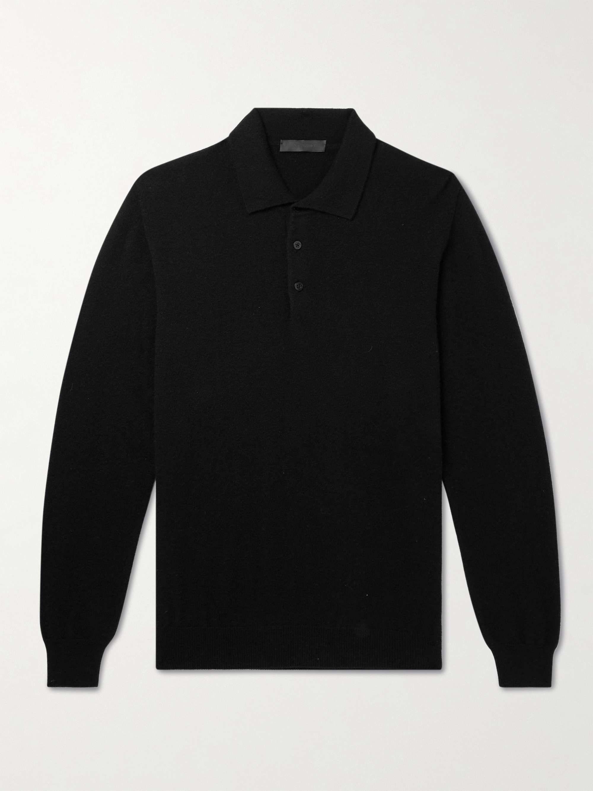 SAMAN AMEL Slim-Fit Cashmere Polo Shirt for Men | MR PORTER