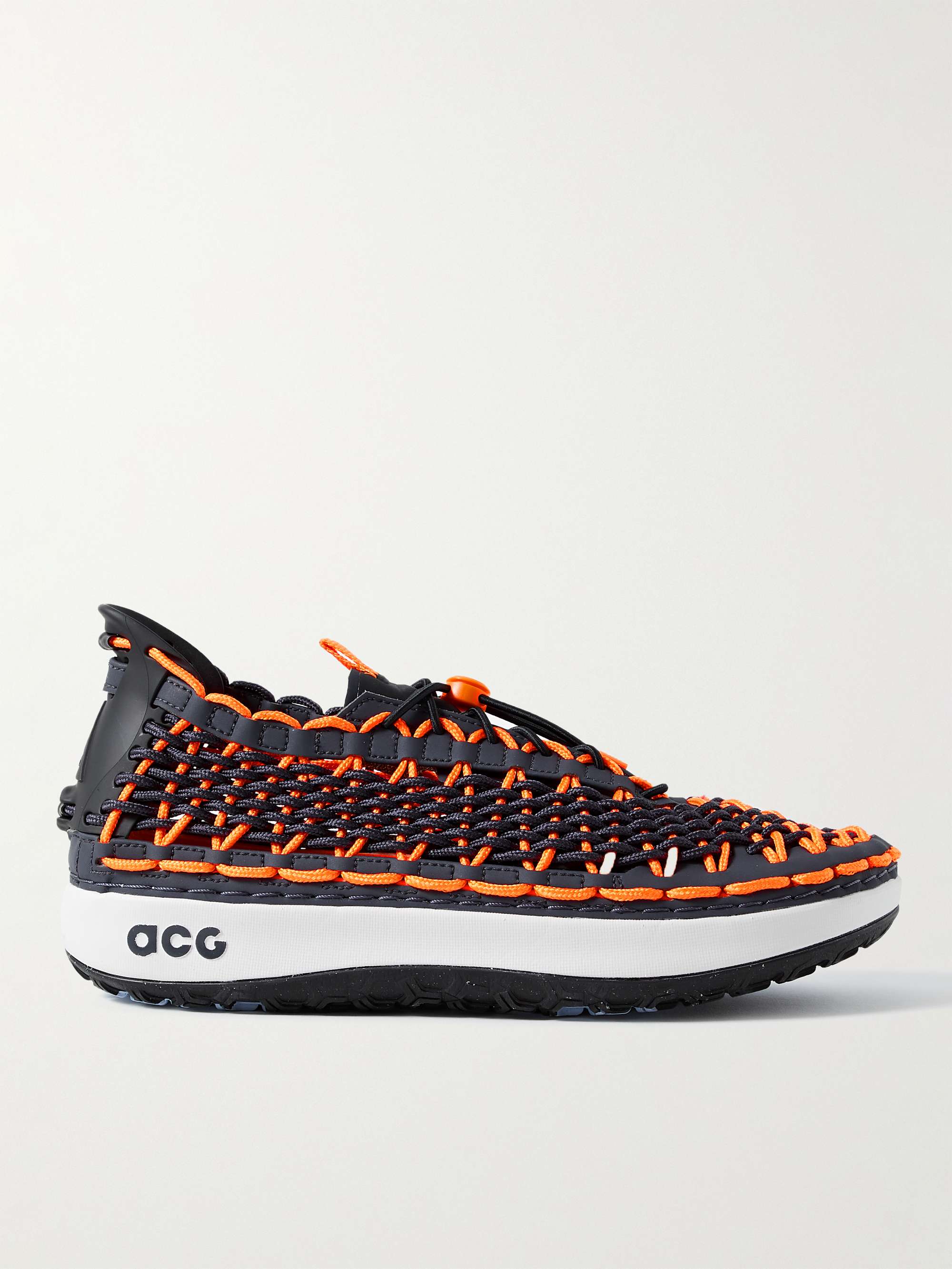 ACG Watercat+ Rubber-Trimmed Woven Cord Sneakers for Men | MR PORTER