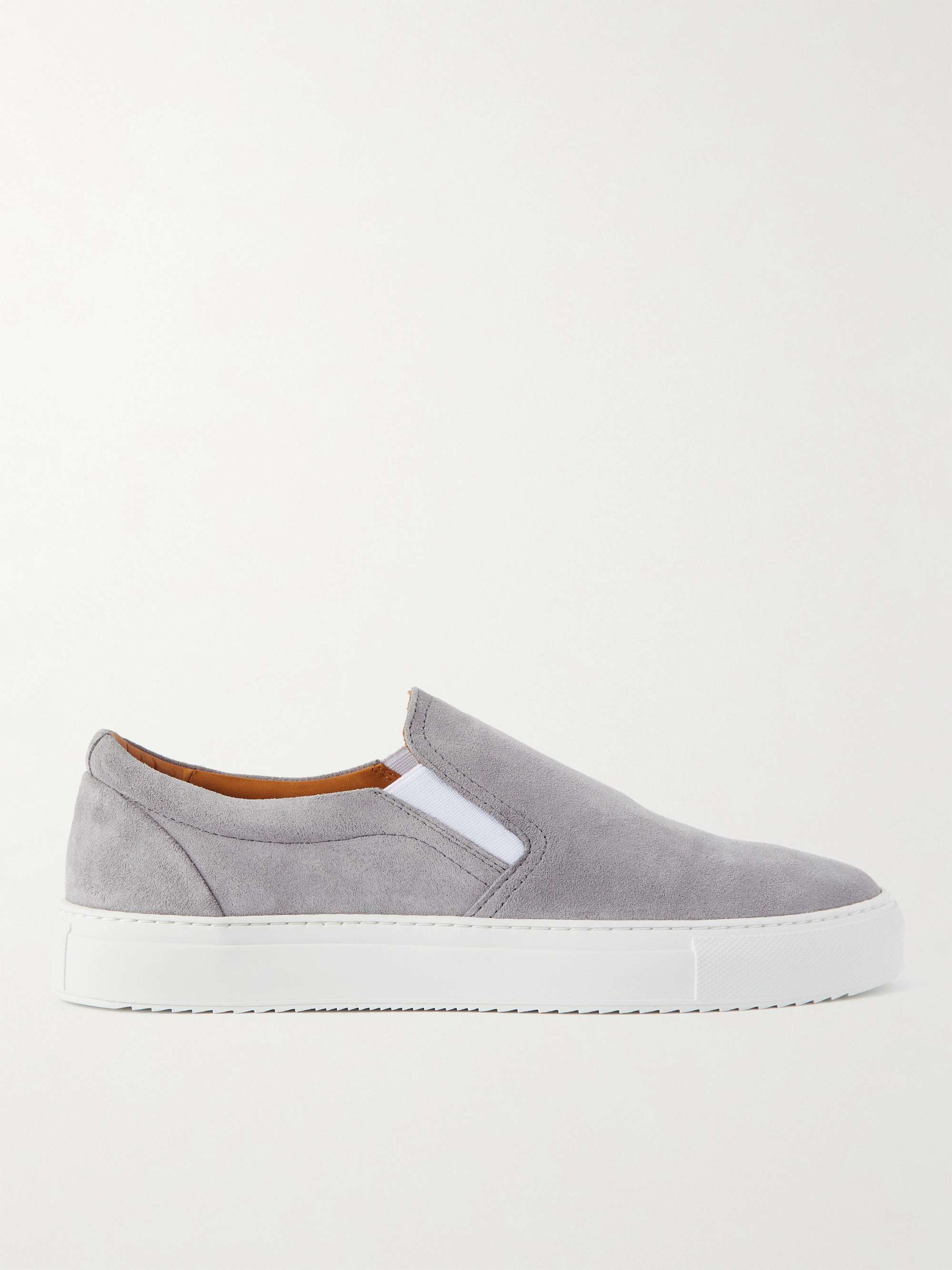 MR P. Regenerated Suede by evolo® Slip-On Sneakers for Men | MR PORTER