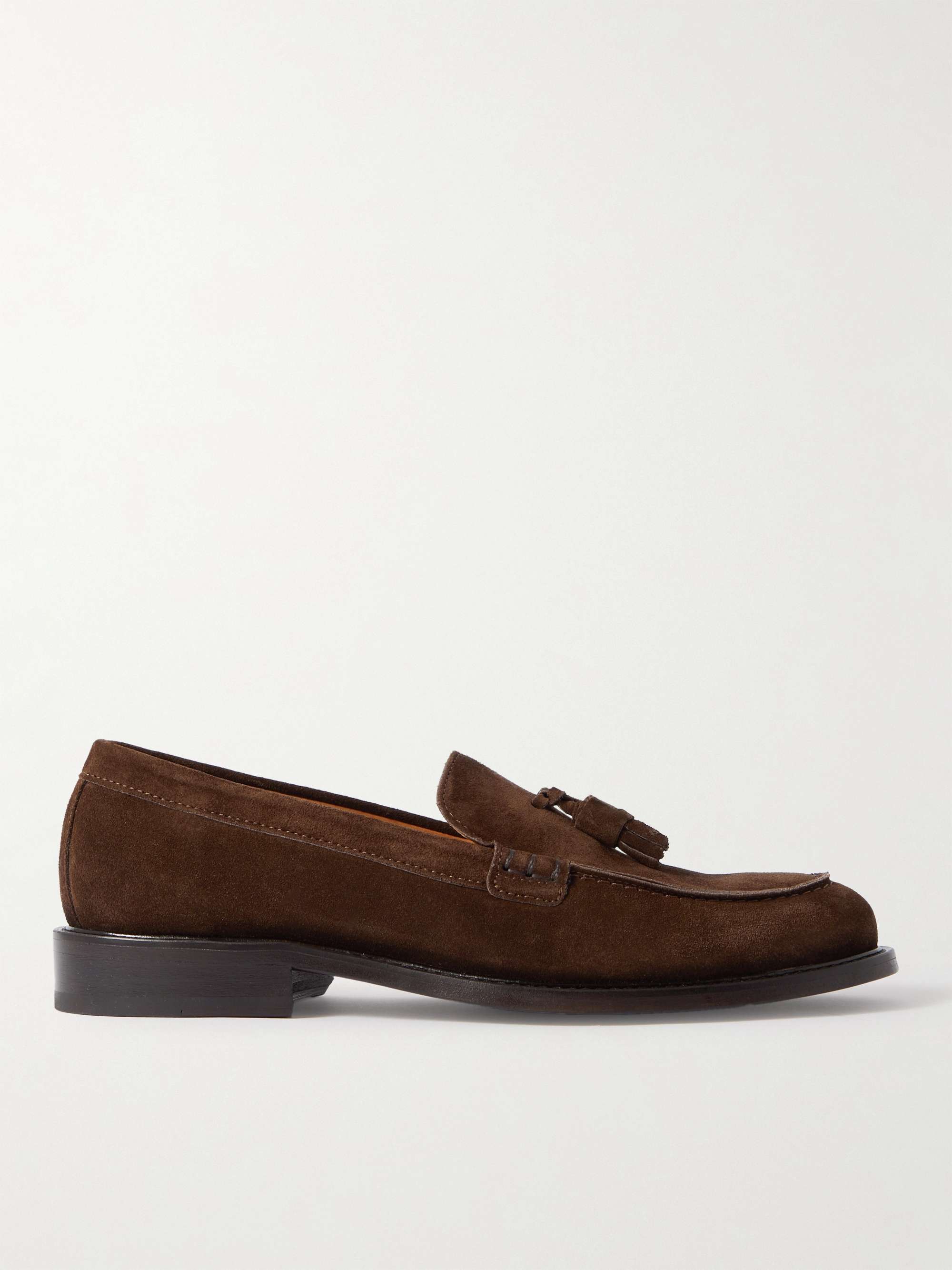 MR P. Tasseled Regenerated Suede by evolo® Loafers | MR PORTER