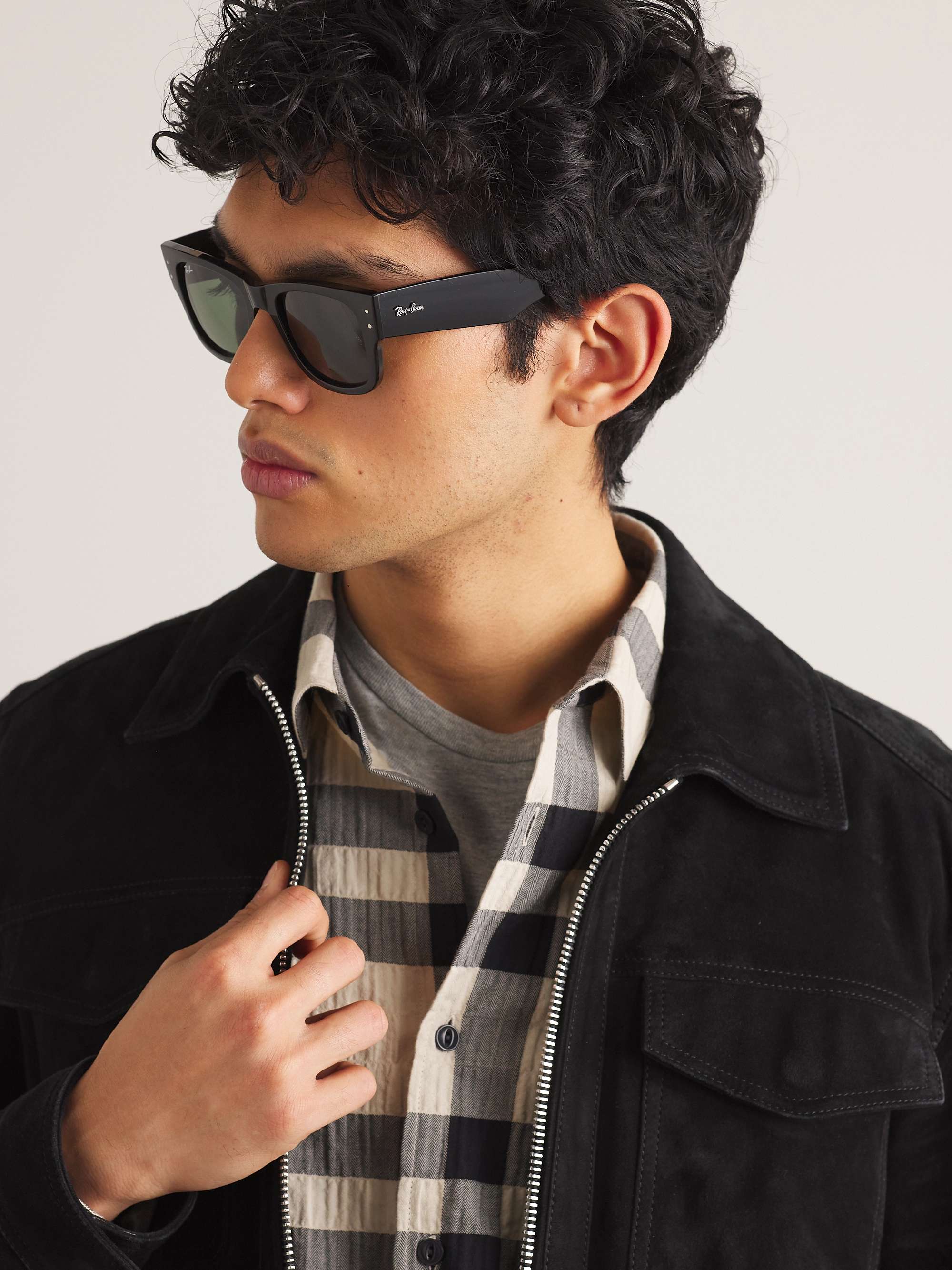 RAY-BAN Mega Wayfarer Acetate Sunglasses for Men | MR PORTER