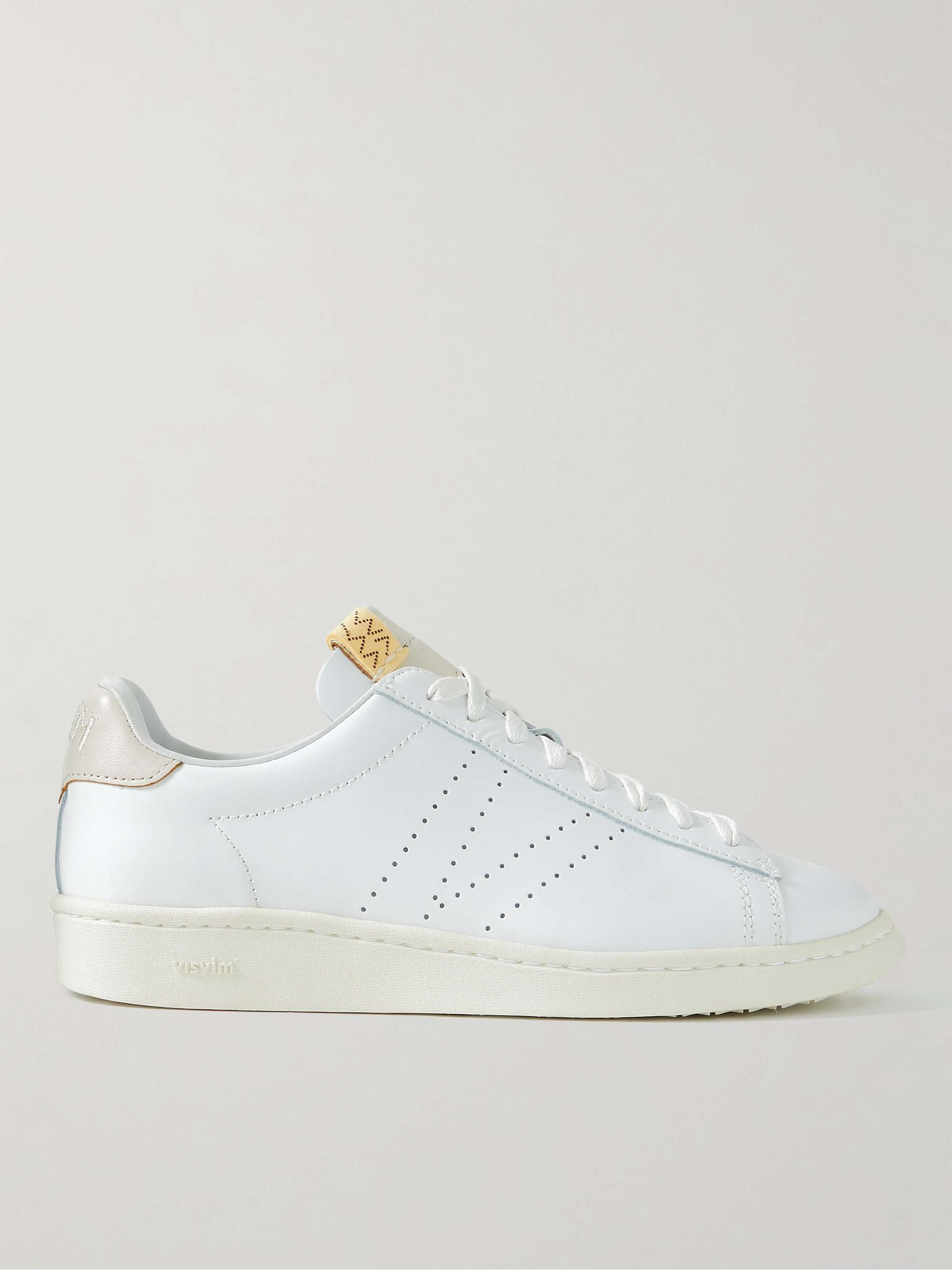 Corda-Folk Perforated Leather Sneakers