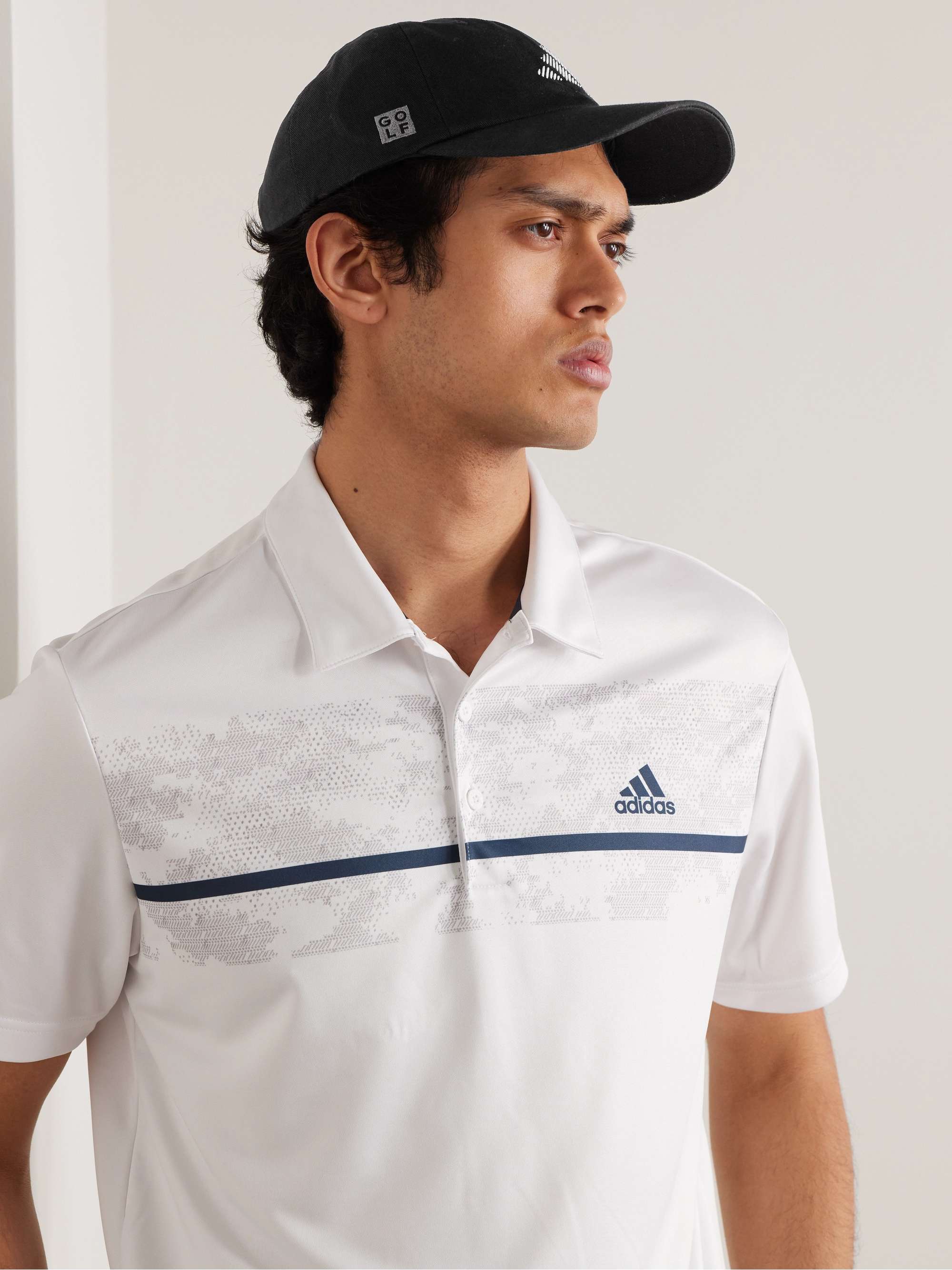 ADIDAS GOLF Logo-Embroidered Cutout Cotton-Twill Golf Cap | MR PORTER