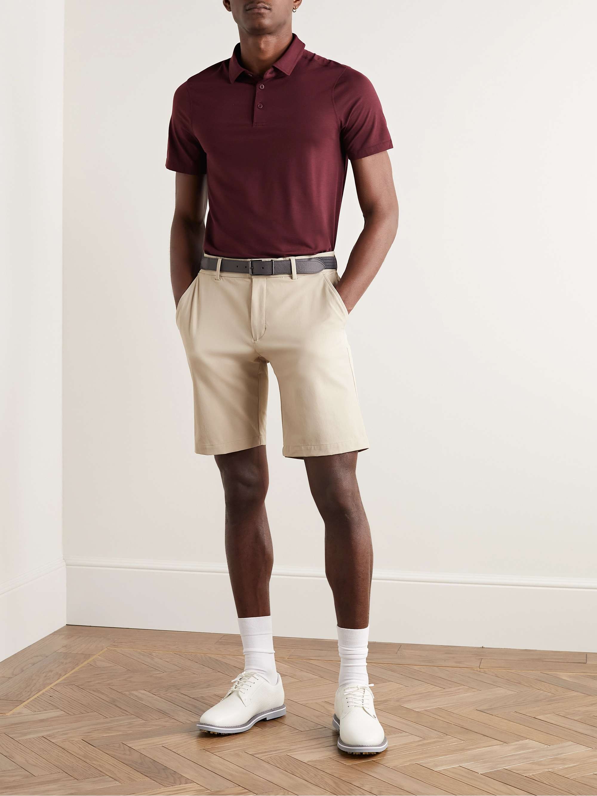 KJUS GOLF Iver Slim-Fit Stretch-Twill Golf Shorts for Men | MR PORTER