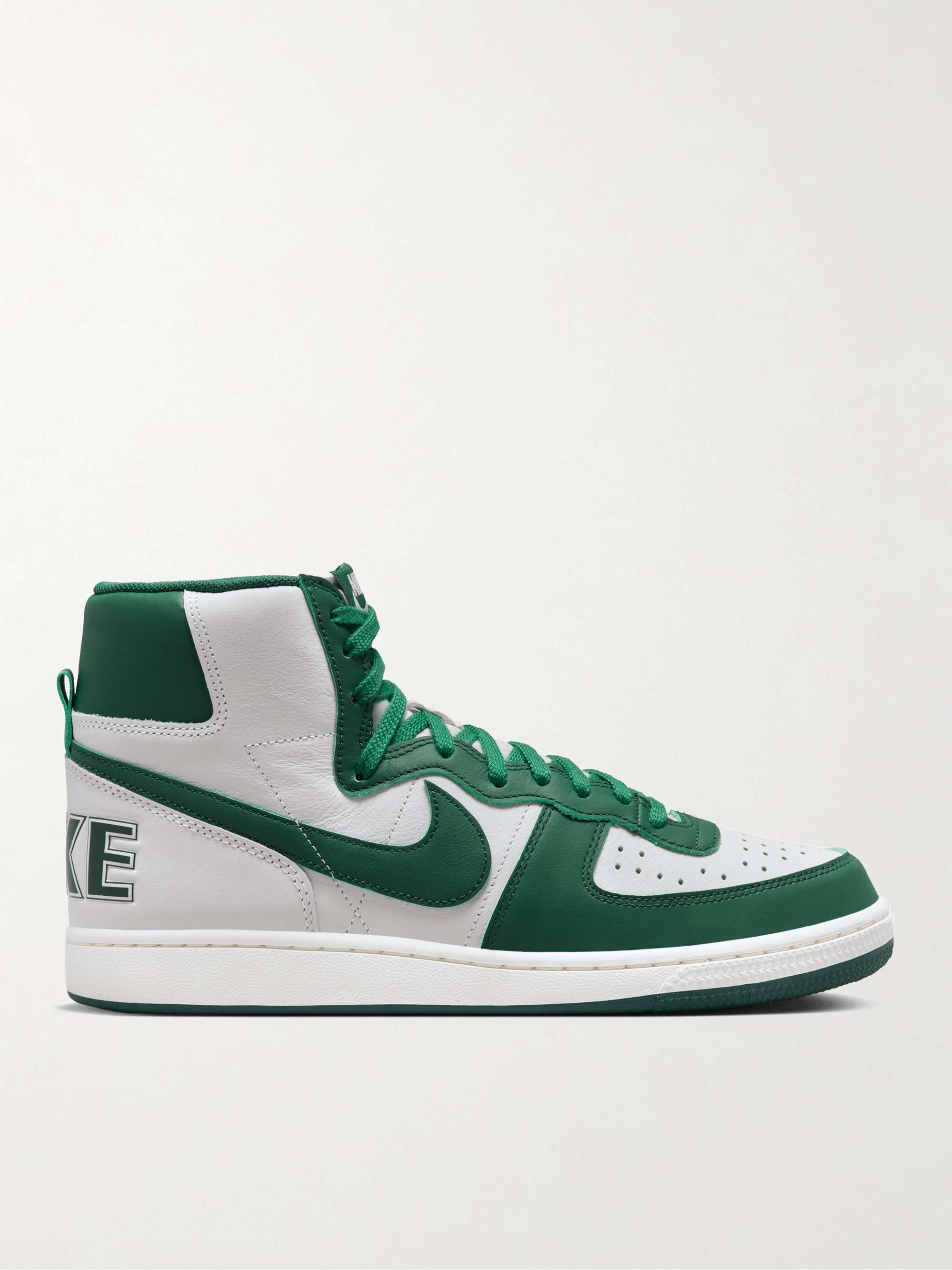 NIKE Terminator Leather High-Top Sneakers for Men | MR PORTER