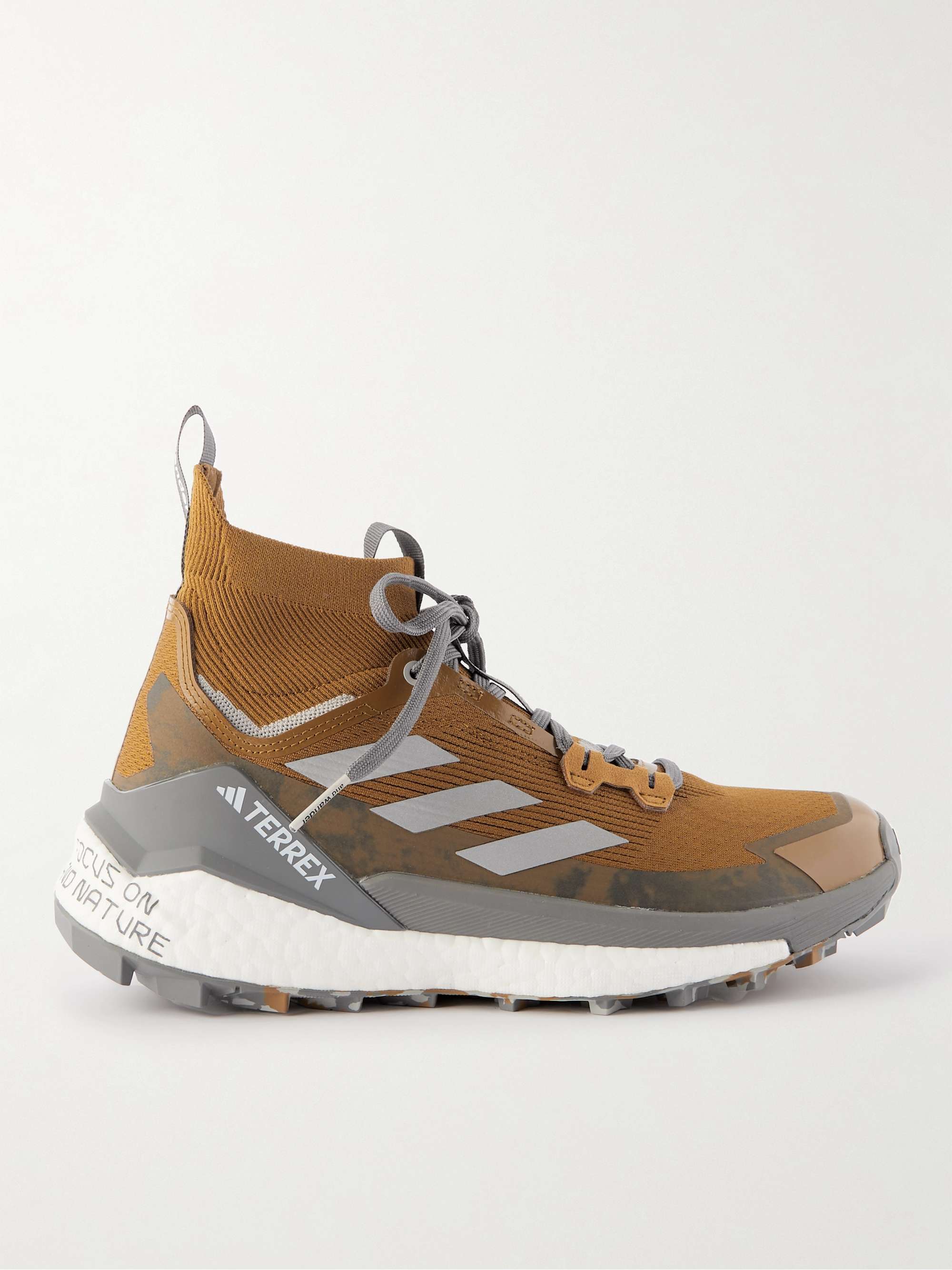diferente a toxicidad Confiar ADIDAS CONSORTIUM + And Wander Terrex Free Hiker 2.0 Shell-Trimmed  Stretch-Knit Sneakers | MR PORTER