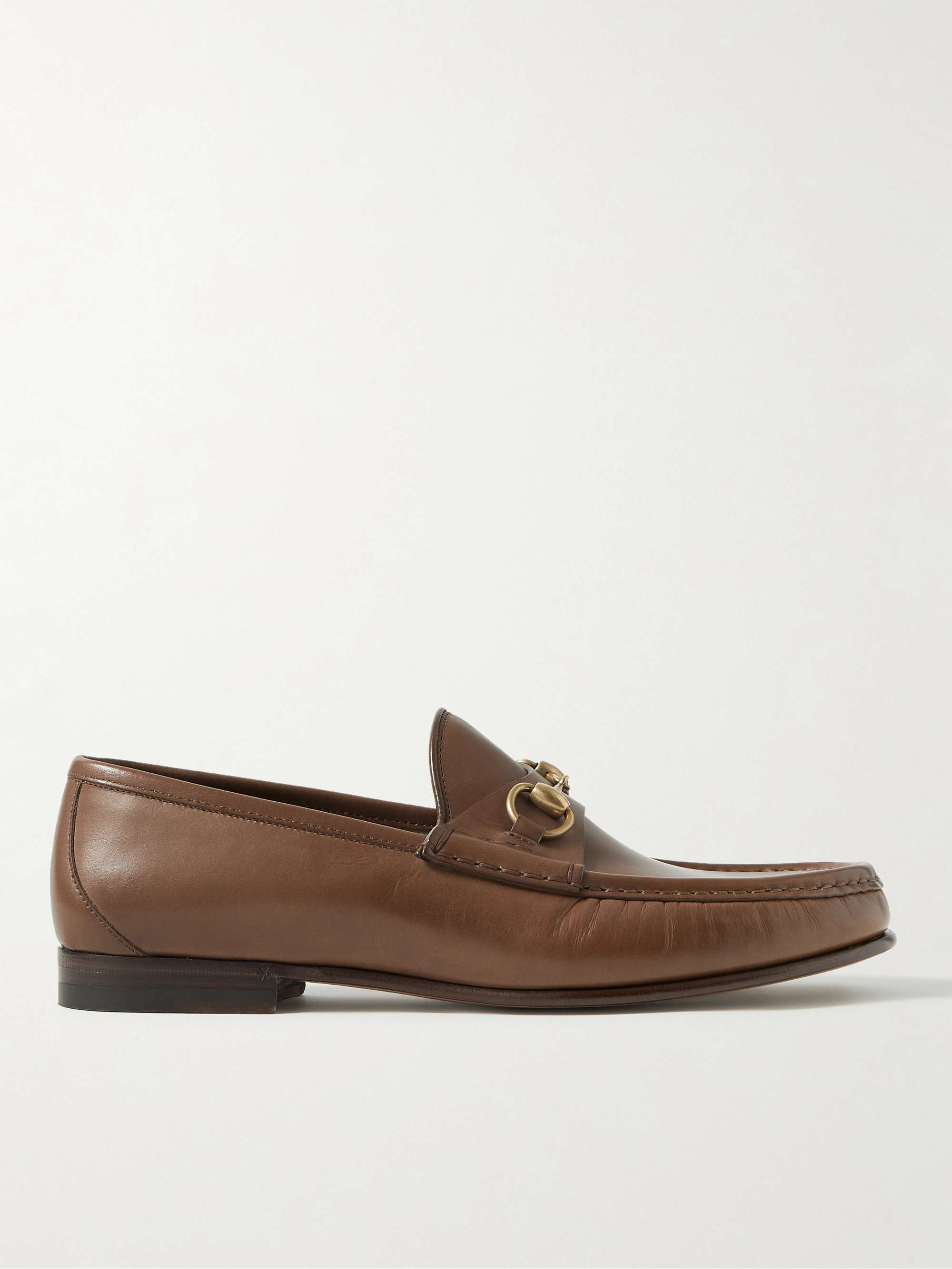 GUCCI Horsebit 1953 Leather Loafers for Men | MR PORTER
