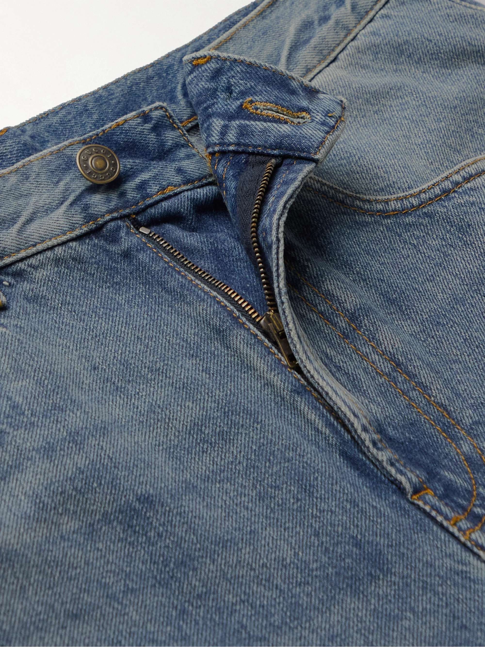 GUCCI Wide-Leg Jeans for Men | MR PORTER