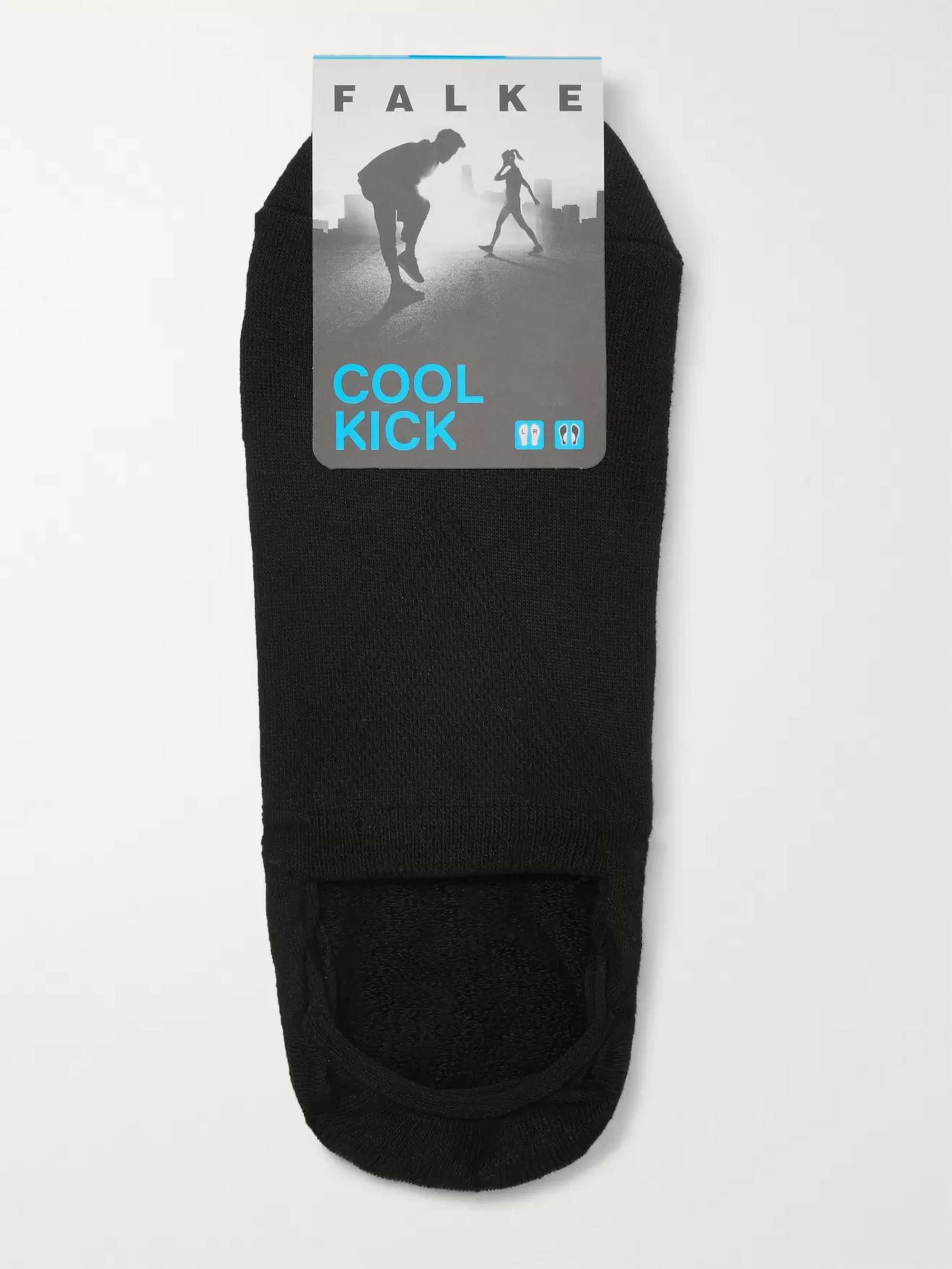 FALKE Three-Pack Cool Kick Stretch-Knit No-Show Socks for Men | MR PORTER