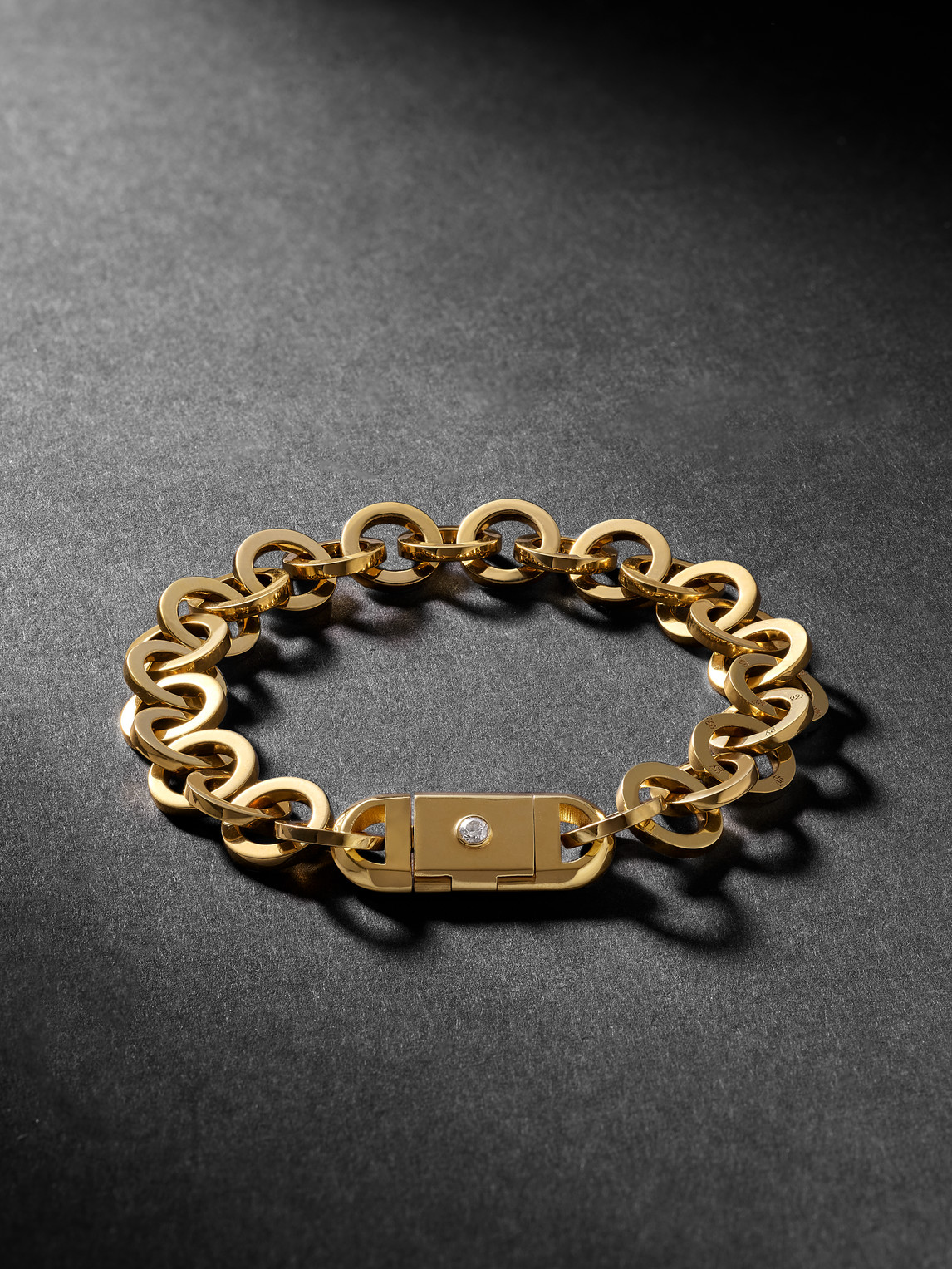 Shop Greg Yuna Oden Link Gold Chain Bracelet