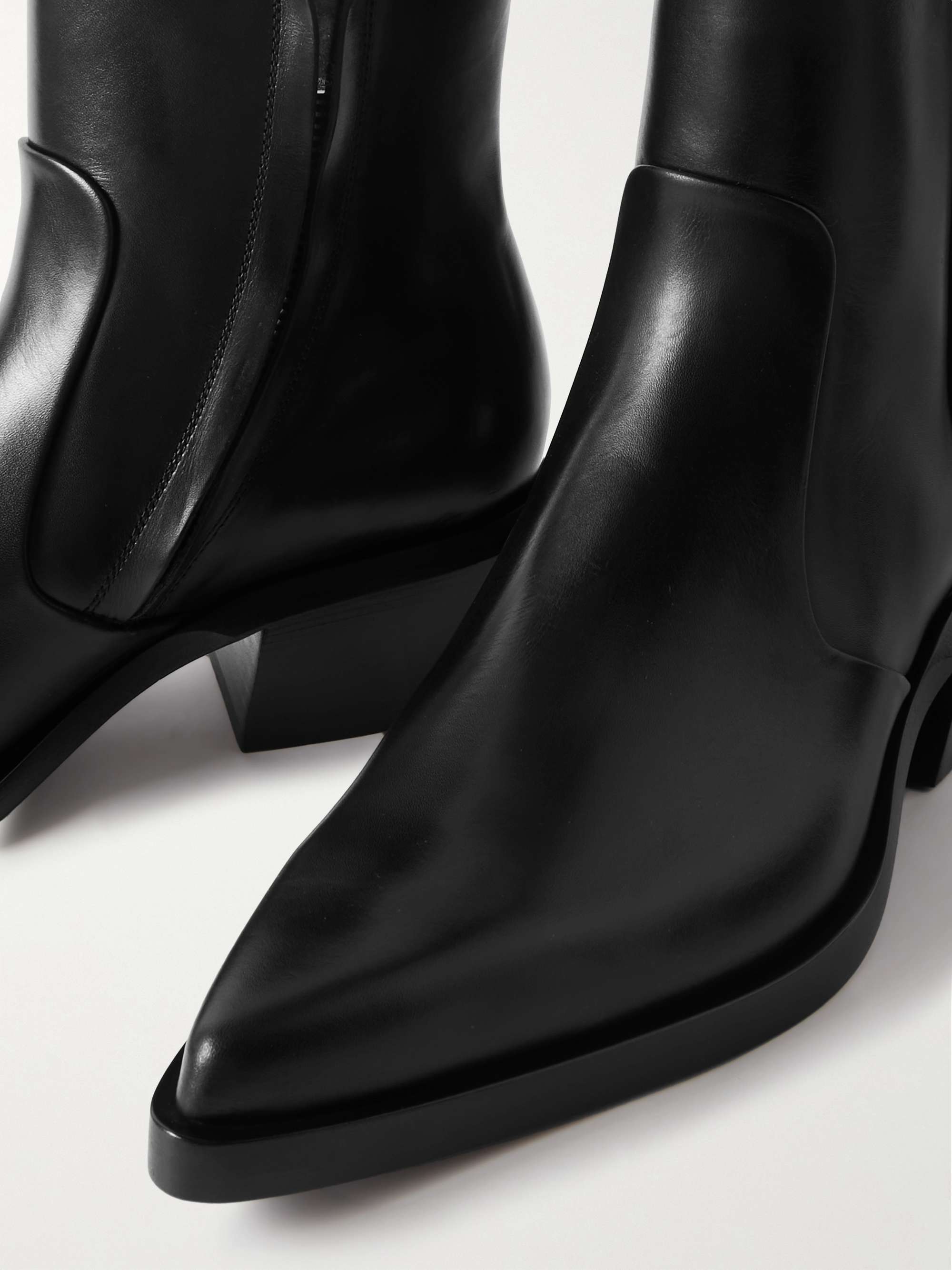 OFF-WHITE Texan Leather Boots for Men | MR PORTER