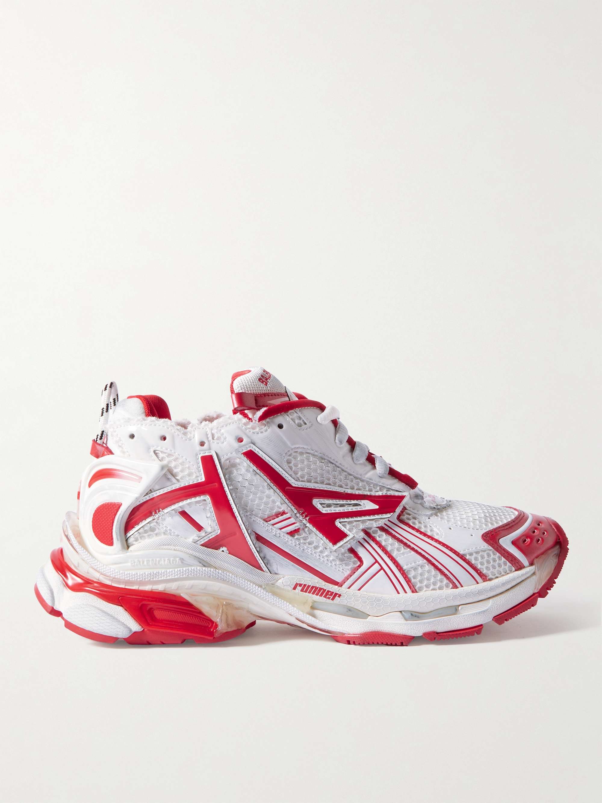 Balenciaga | Men Runner Sneakers White/Red 41