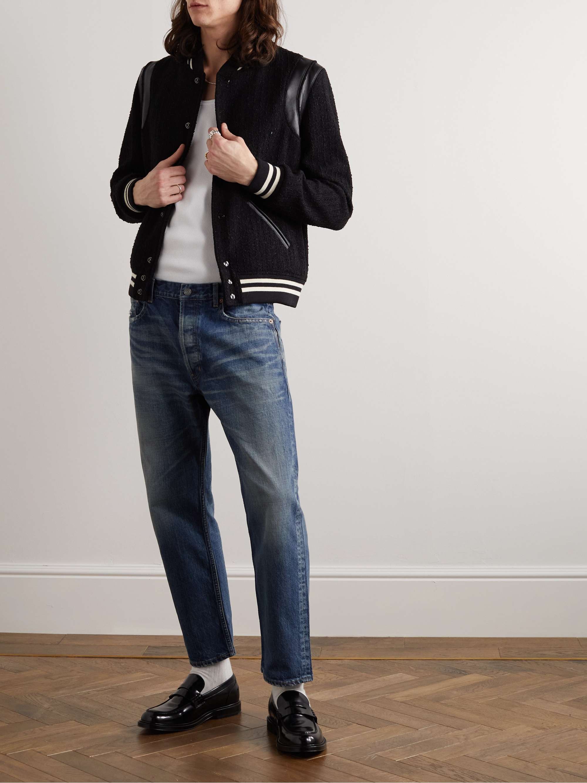 SAINT LAURENT Mick Straight-Leg Jeans for Men | MR PORTER