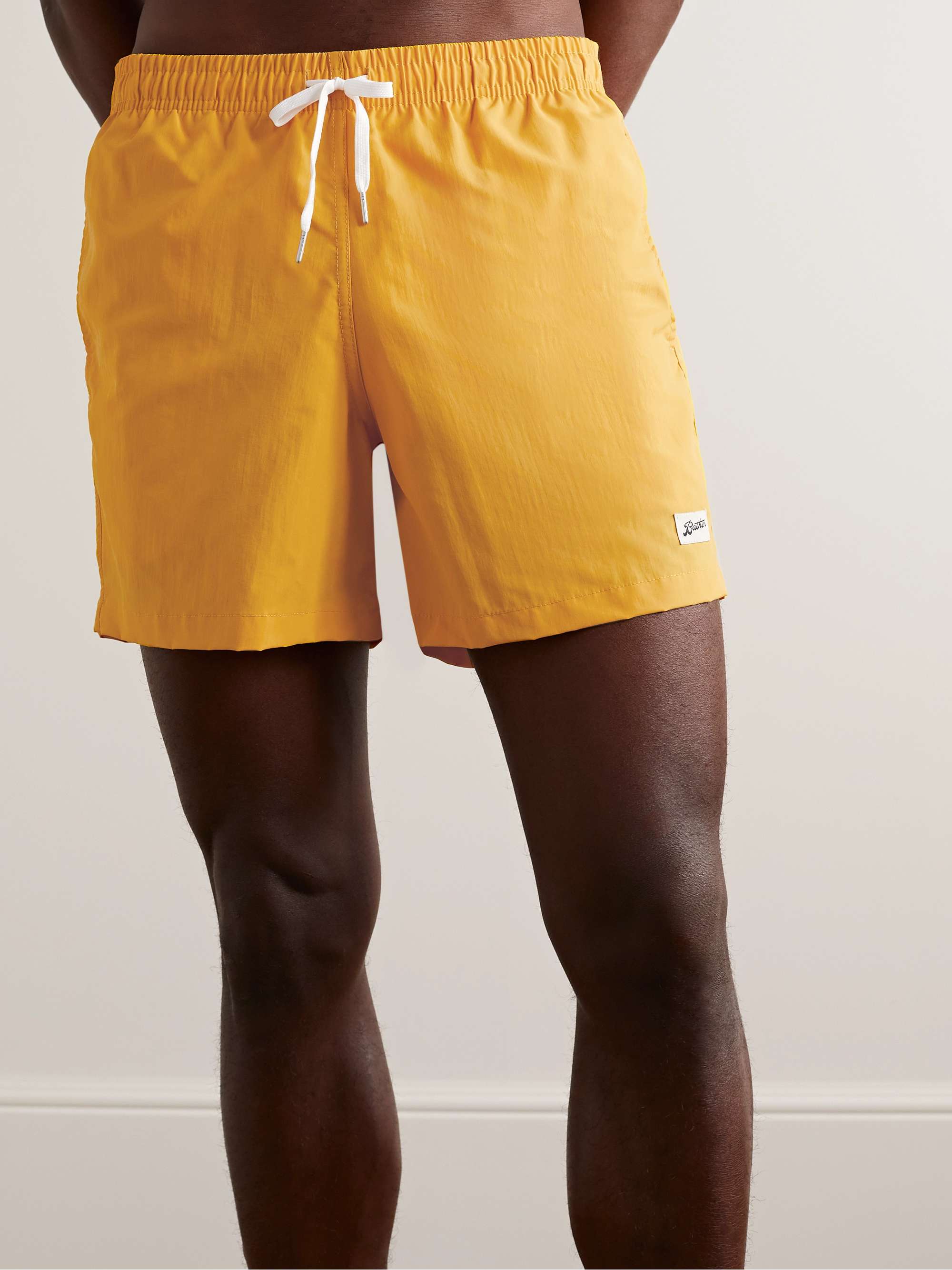 BATHER Straight-Leg Mid-Length Recycled Swim Shorts for Men | MR PORTER