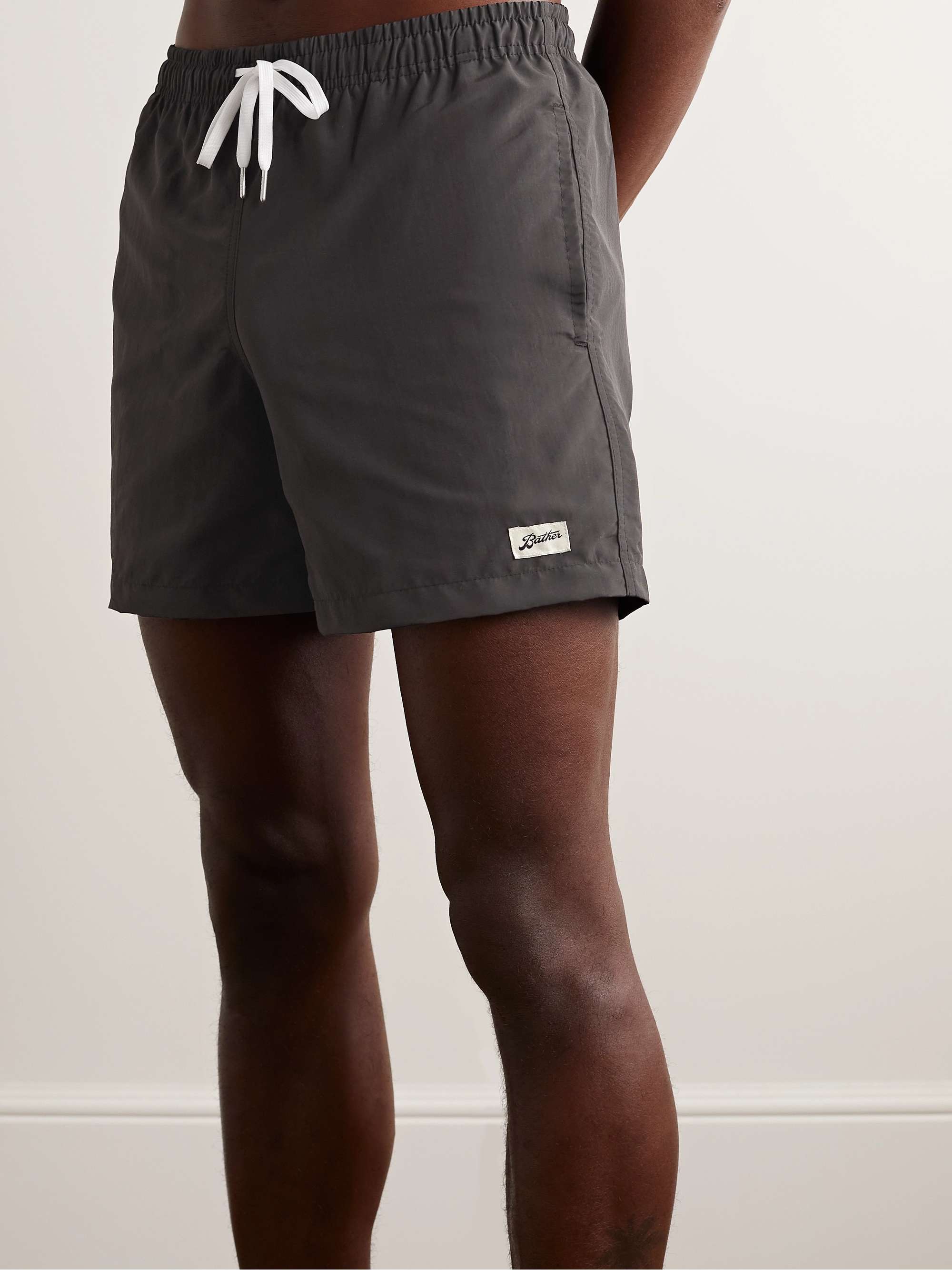BATHER Straight-Leg Mid-Length Recycled Swim Shorts for Men | MR PORTER