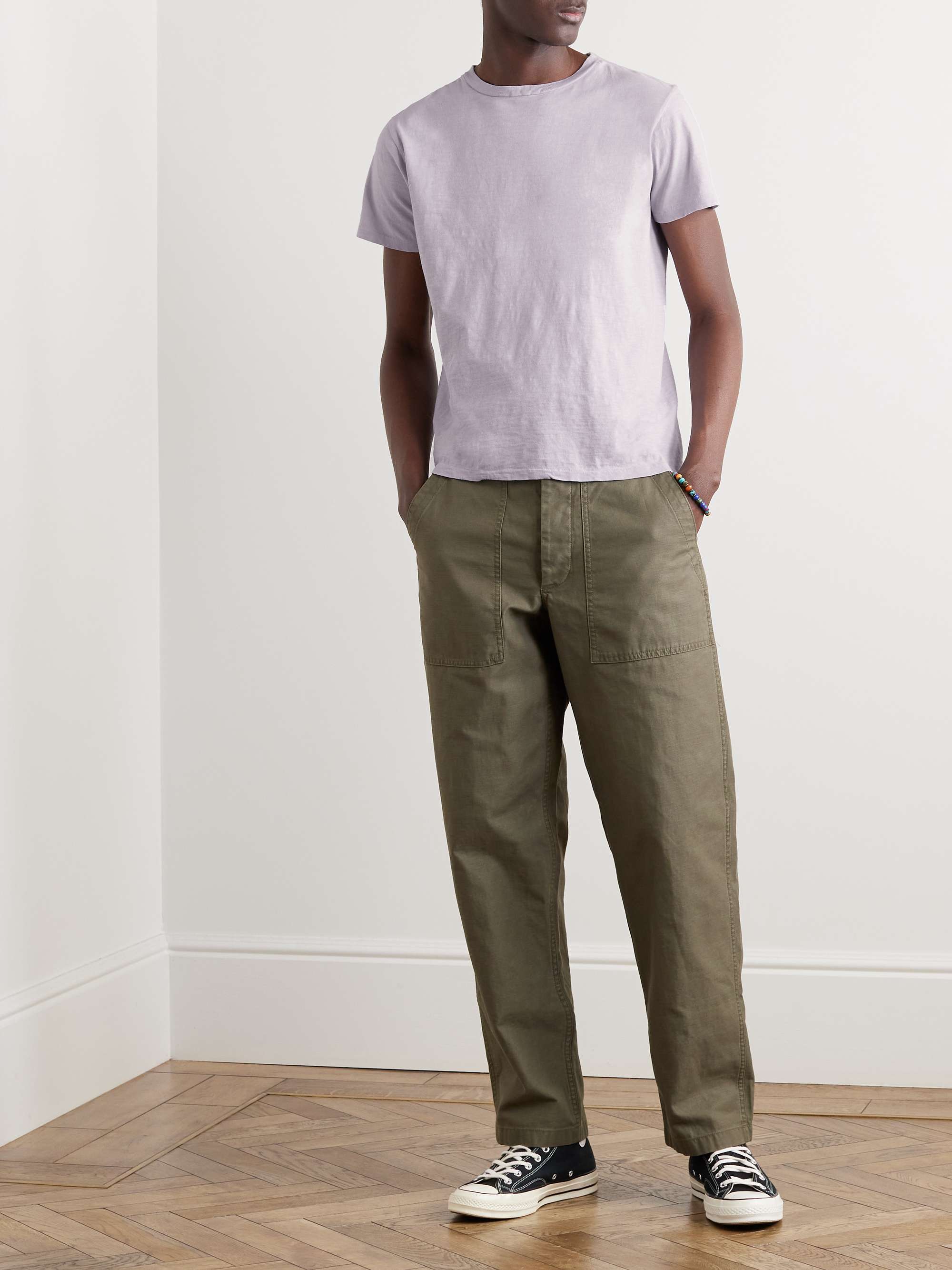SHEEN Slim-Fit Cotton-Jersey T-Shirt for Men | MR PORTER