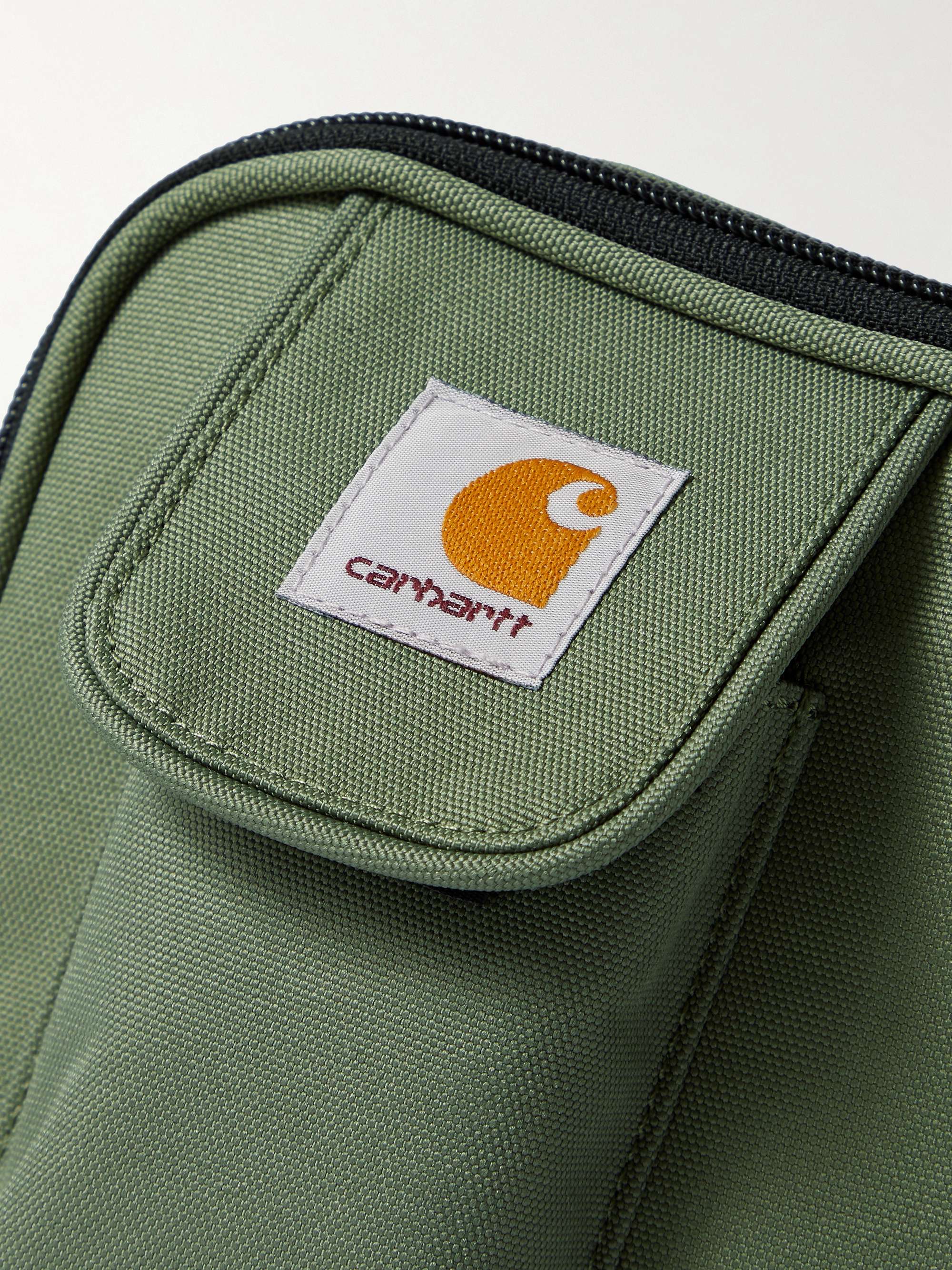 CARHARTT WIP Essentials Small Logo-Appliquéd Recycled-Canvas Messenger Bag  for Men | MR PORTER