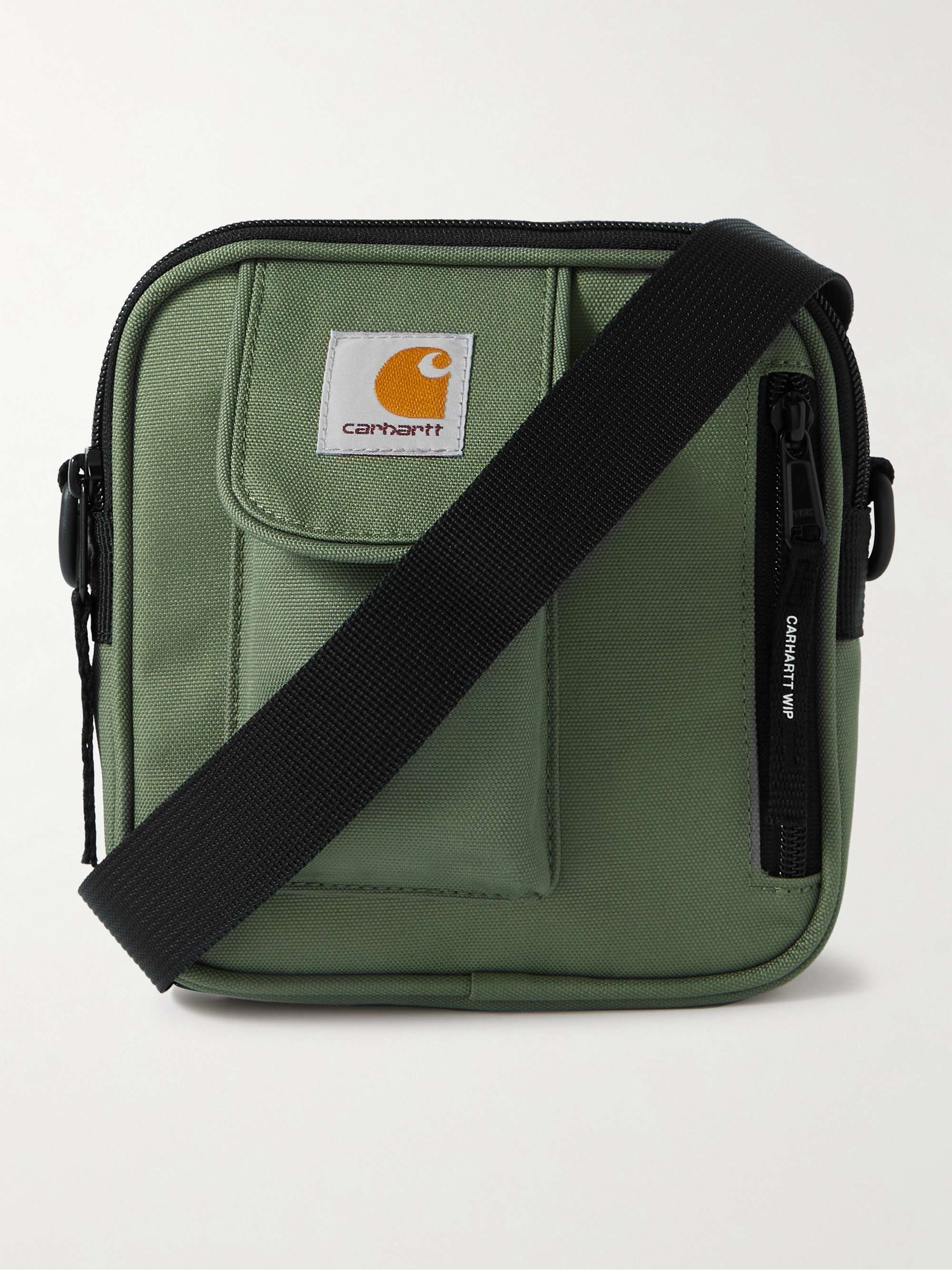 CARHARTT WIP Essentials Small Logo-Appliquéd Recycled-Canvas Messenger Bag  for Men