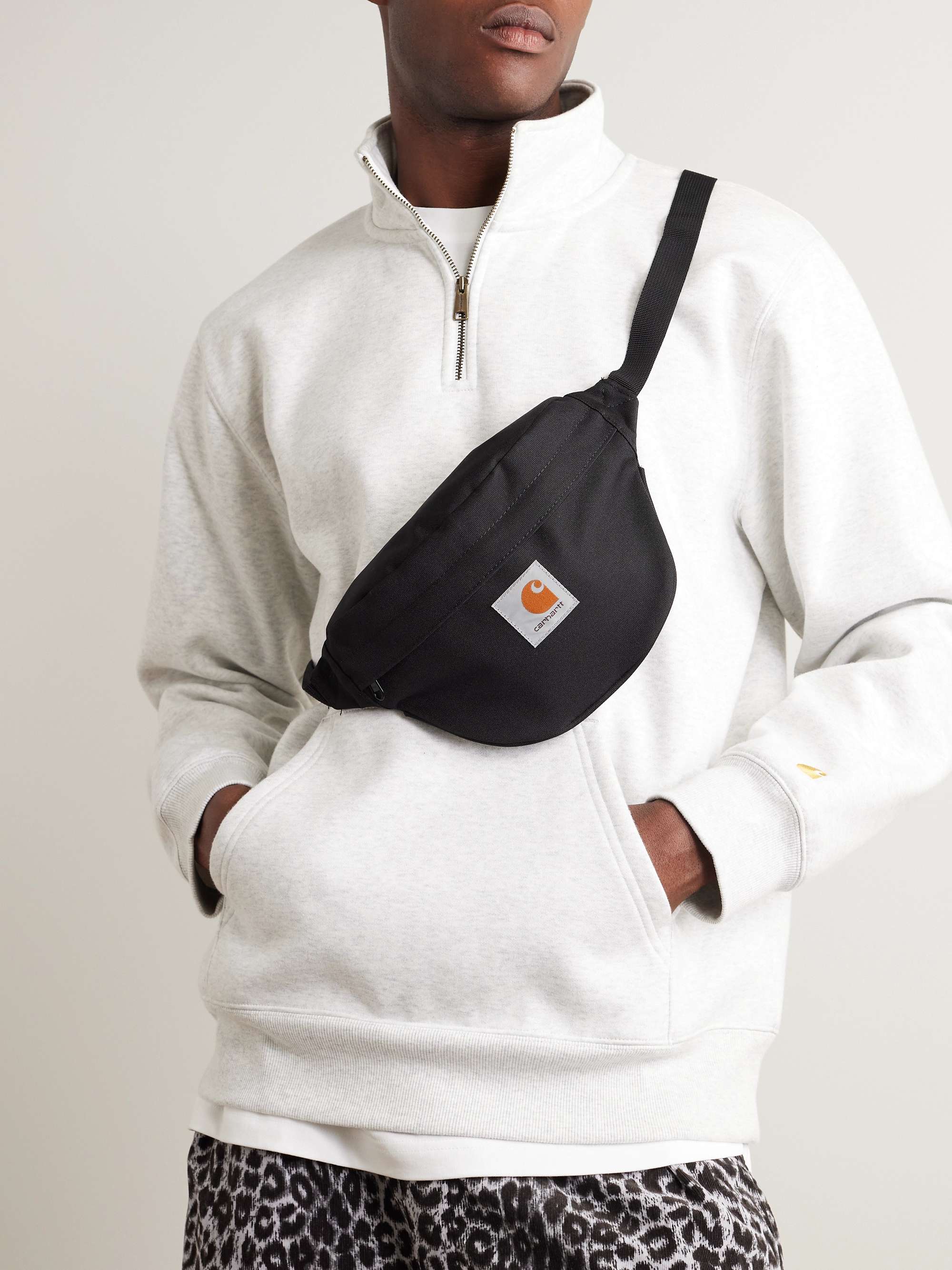 CARHARTT WIP Jake Hip Logo-Appliquéd Canvas Belt Bag for Men | MR PORTER