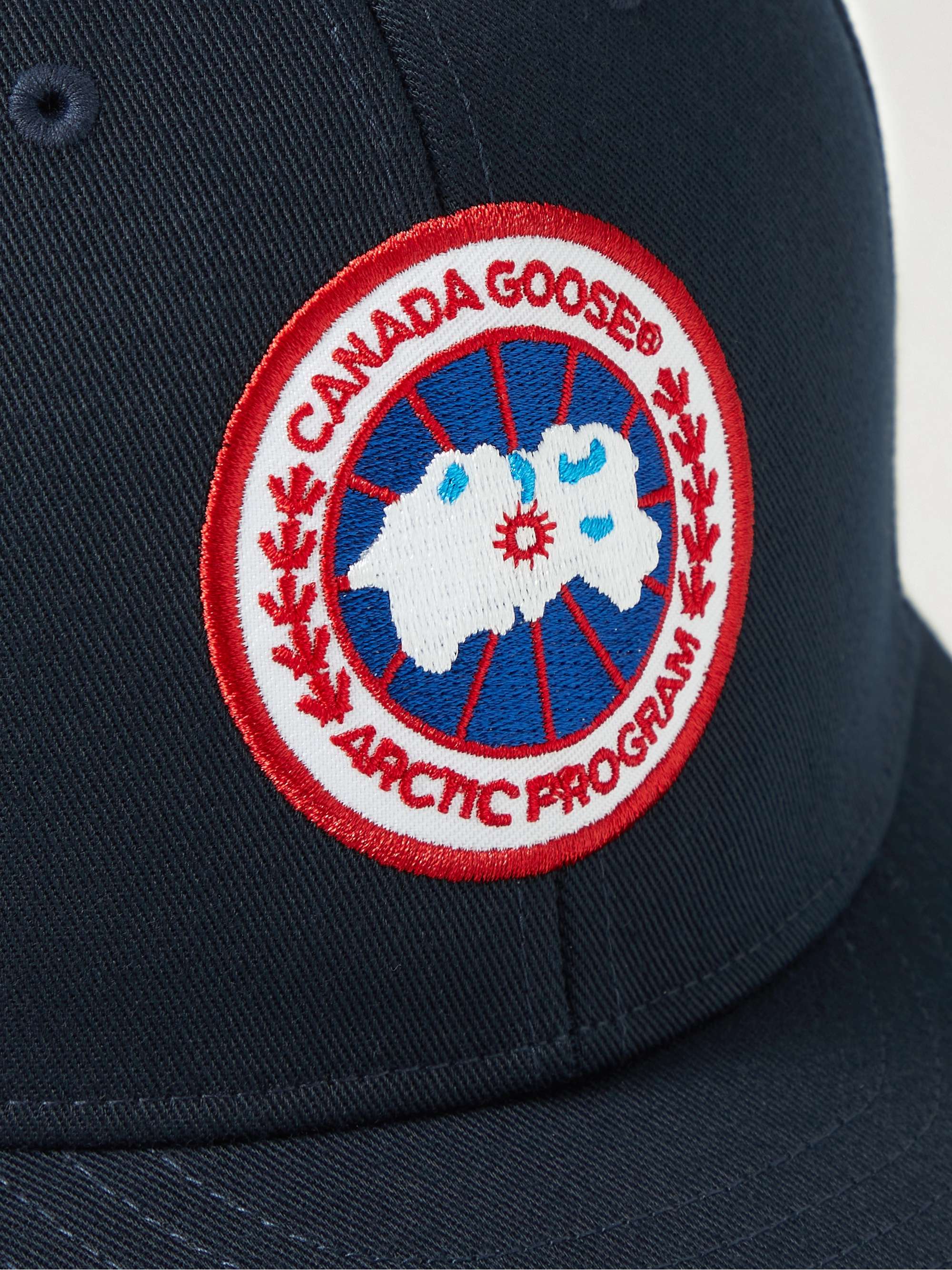 CANADA GOOSE Arctic Logo-Appliquéd Twill Baseball Cap | MR PORTER
