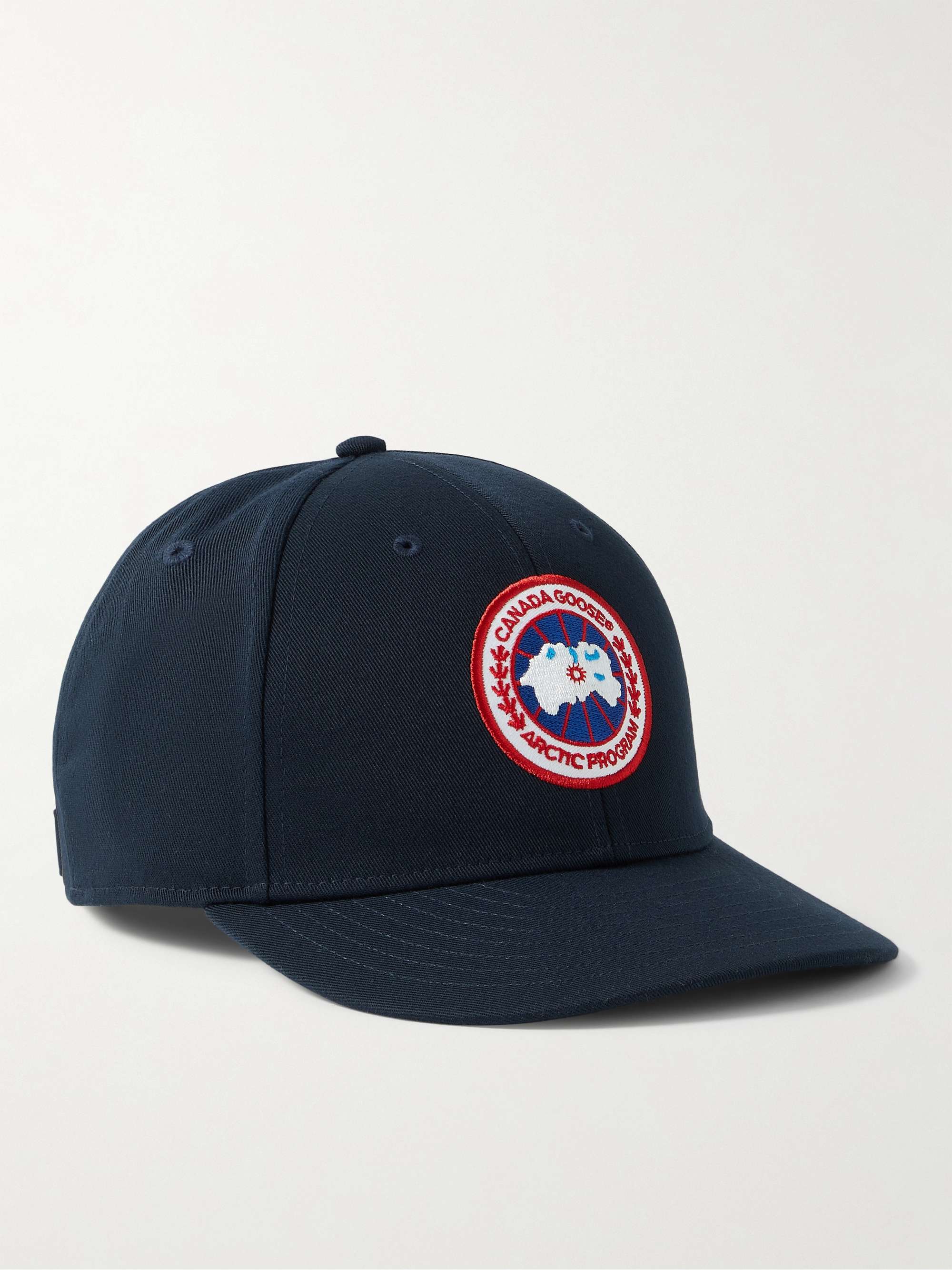 CANADA GOOSE Arctic Logo-Appliquéd Twill Baseball Cap for Men | MR PORTER