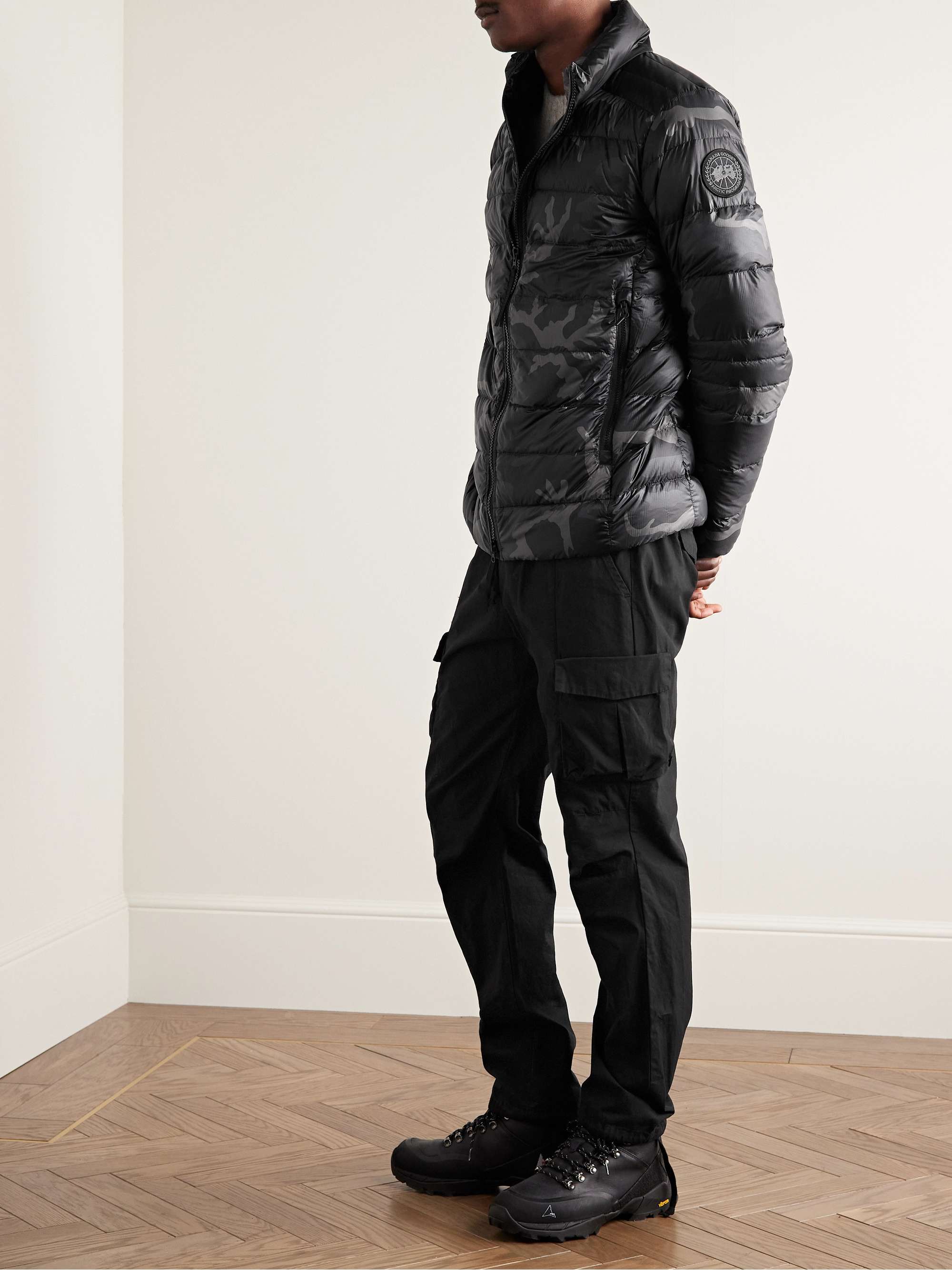 CANADA GOOSE Crofton Slim-Fit Quilted Camouflage-Print Ripstop Down Jacket  for Men | MR PORTER
