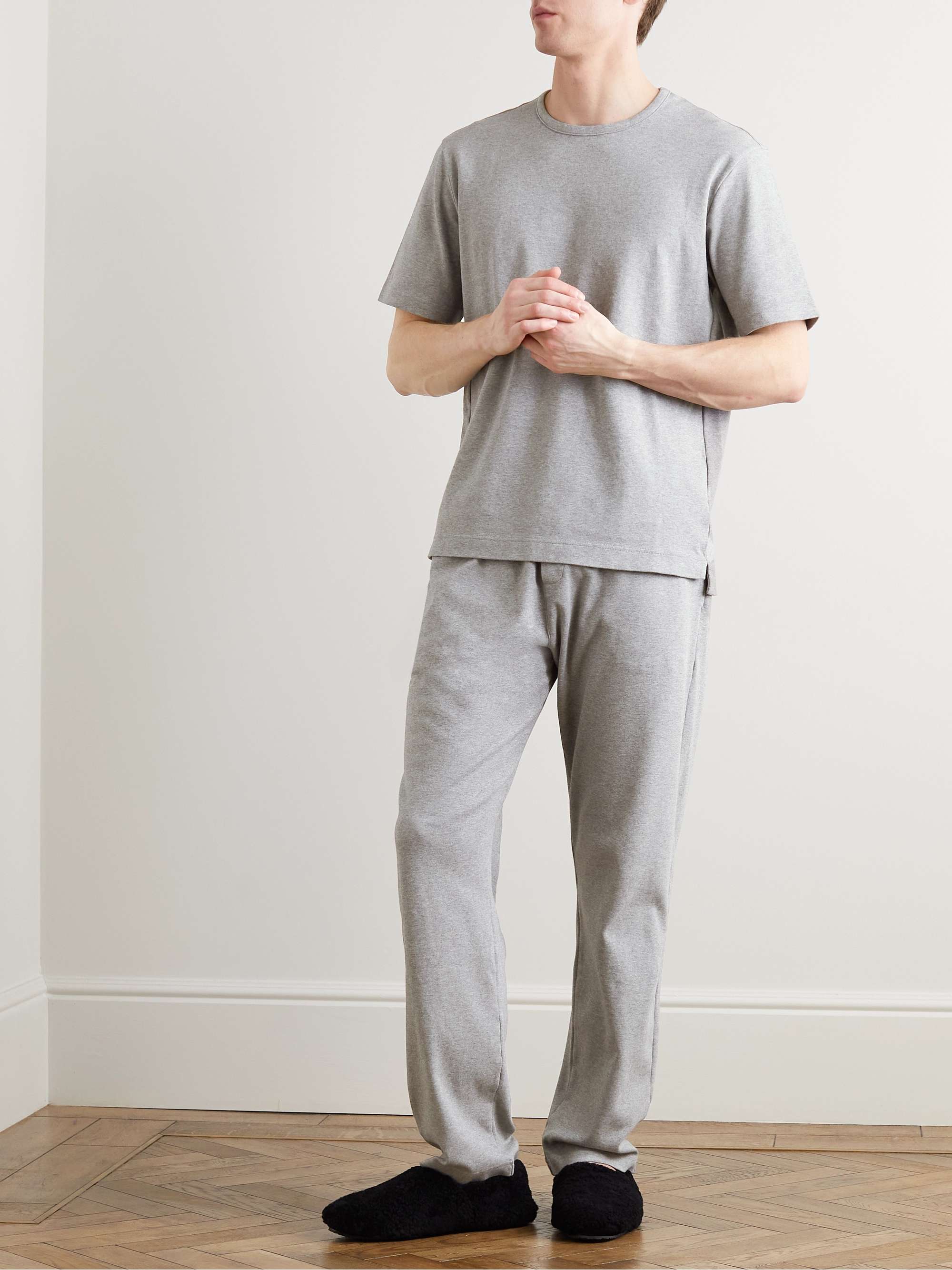 Pantaloni del pigiama in jersey di cotone MR P. da uomo | MR PORTER