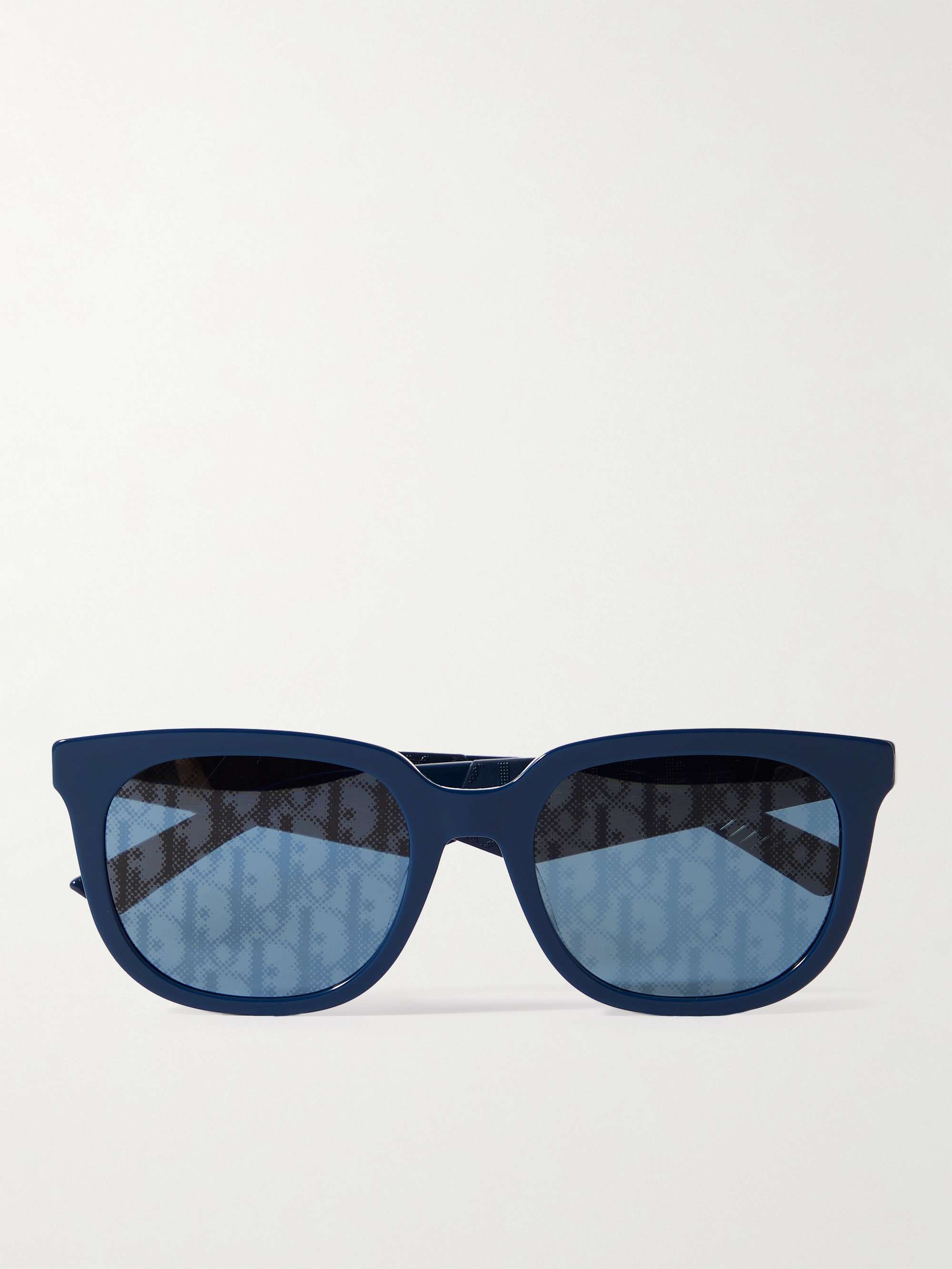 DIOR EYEWEAR Dior B27 S3F D-Frame Logo-Detailed Acetate Sunglasses for Men  | MR PORTER