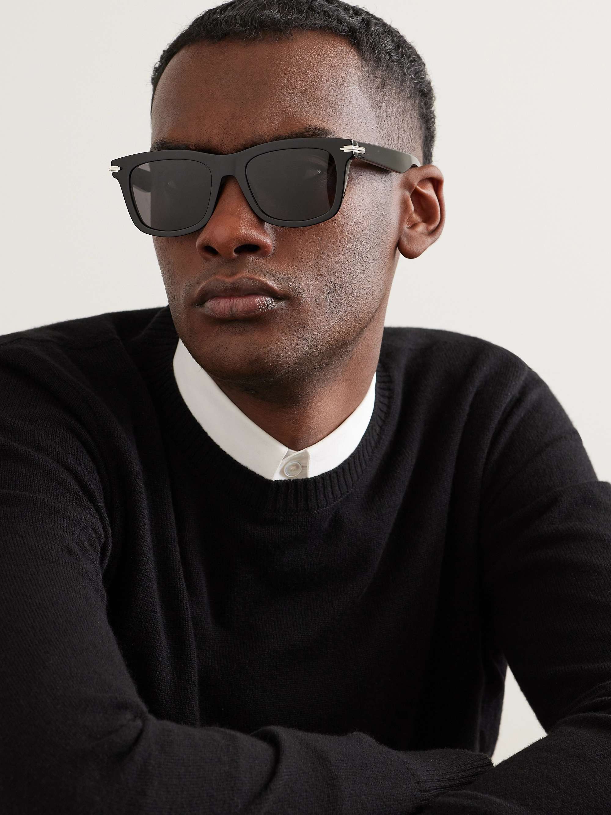 DIOR EYEWEAR DiorBlackSuit S11I D-Frame Acetate Sunglasses for Men | MR ...