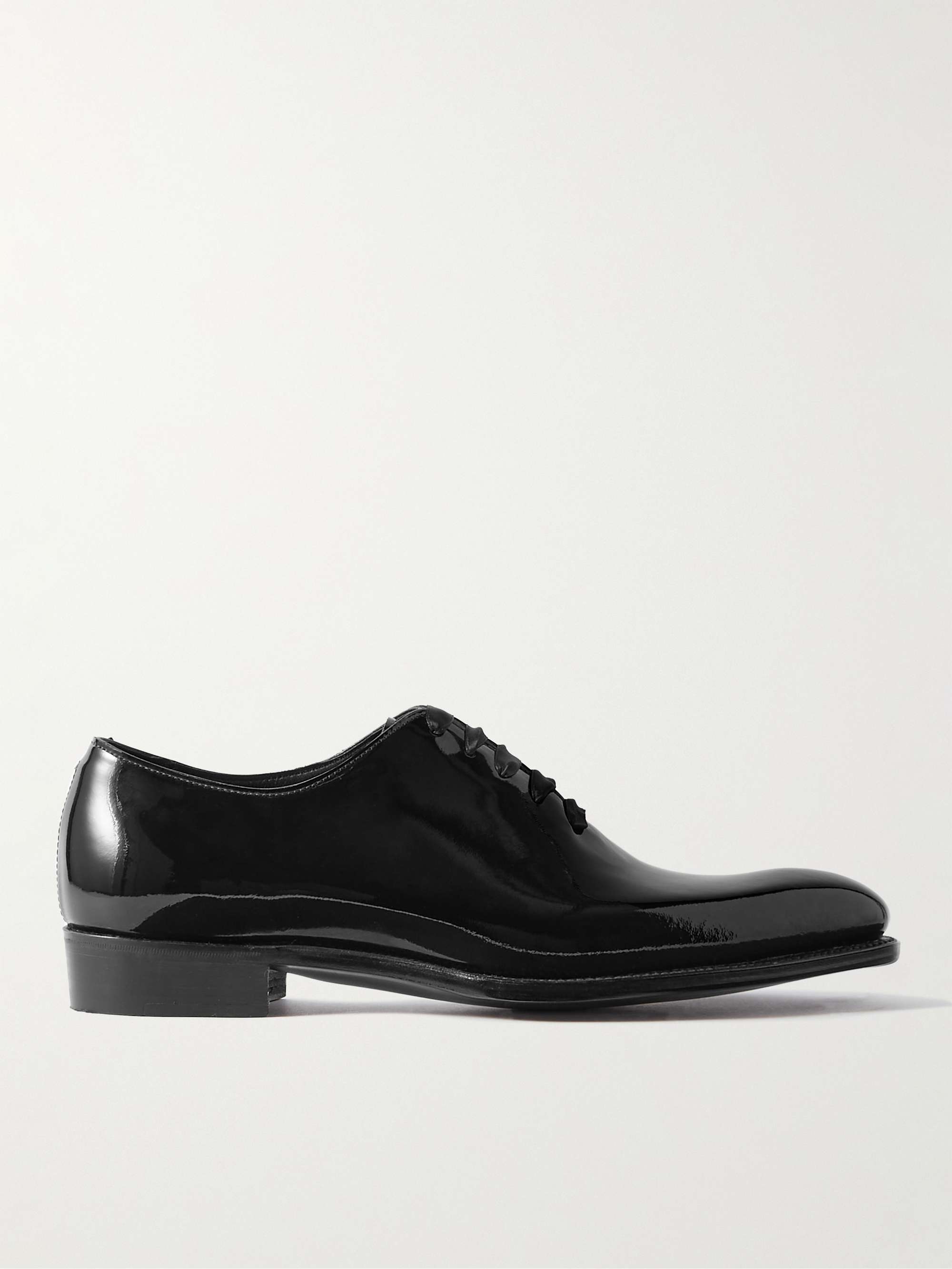 Merlin Whole-Cut Oxford-Schuhe aus Lackleder | MR PORTER
