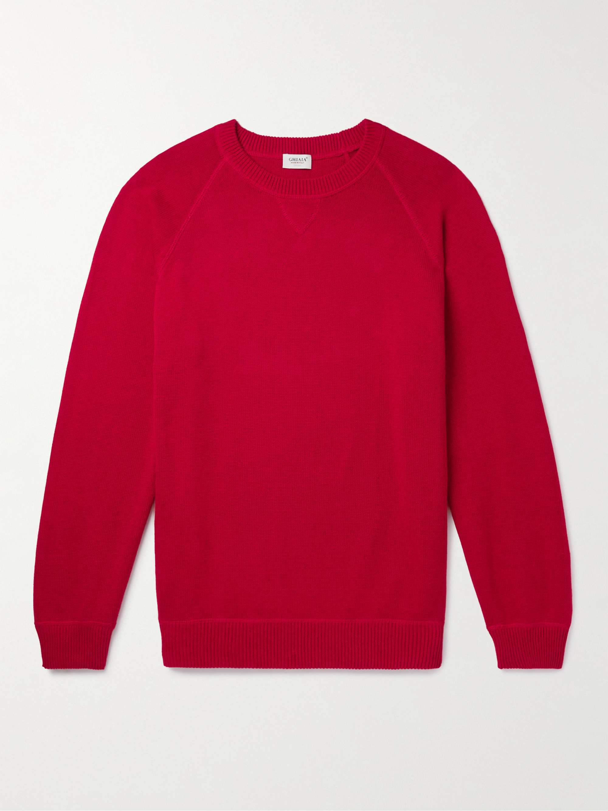 GHIAIA CASHMERE Cotton Sweater for Men | MR PORTER