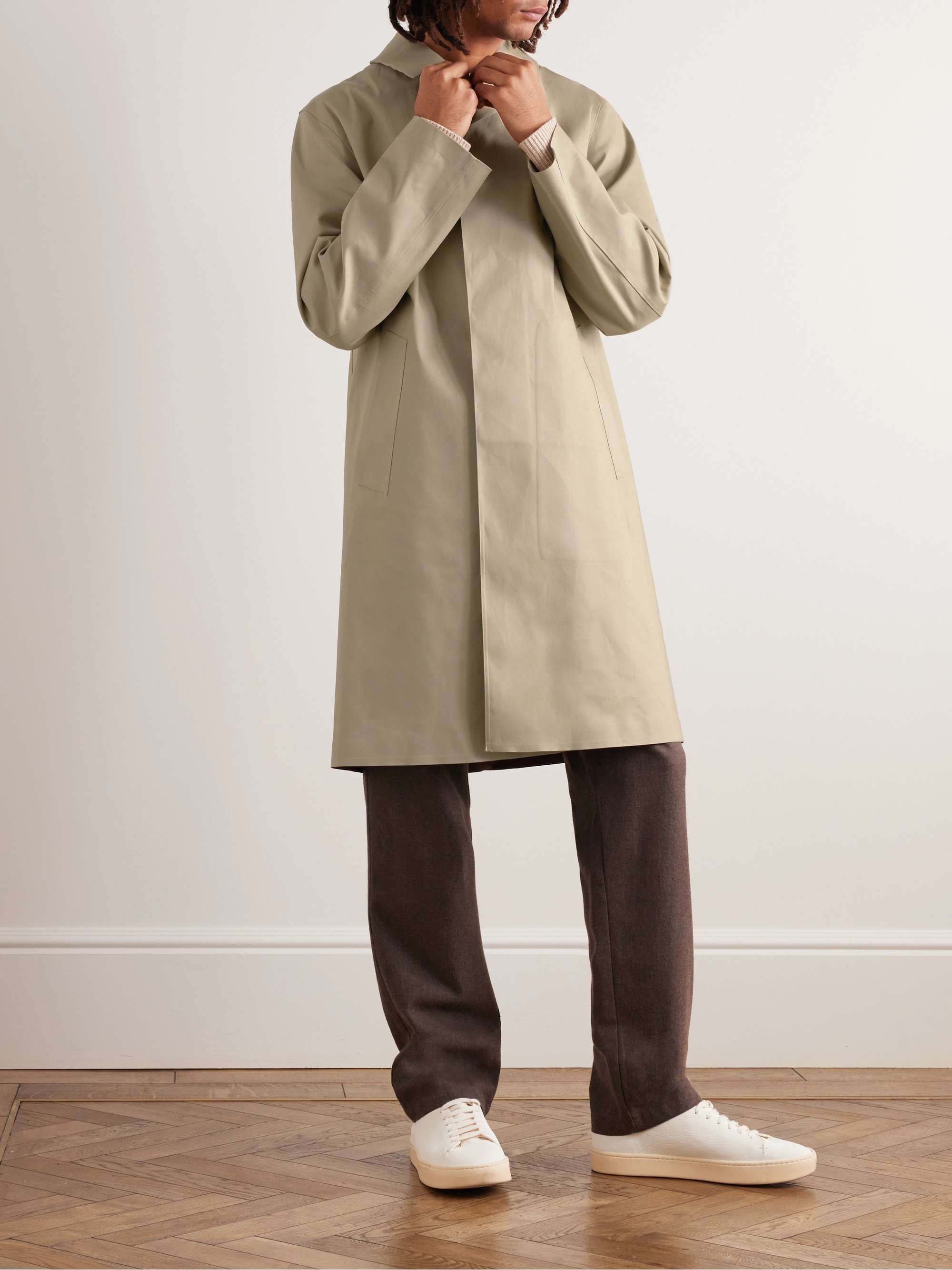MACKINTOSH Oxford Bonded Cotton Trench Coat for Men | MR PORTER